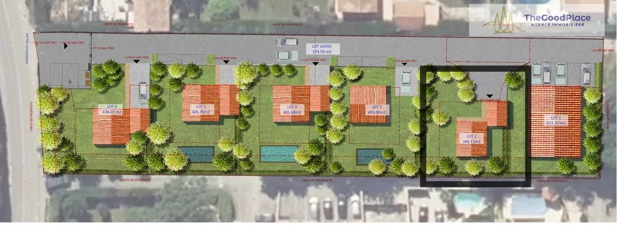 Vente Terrain constructible Fuveau
