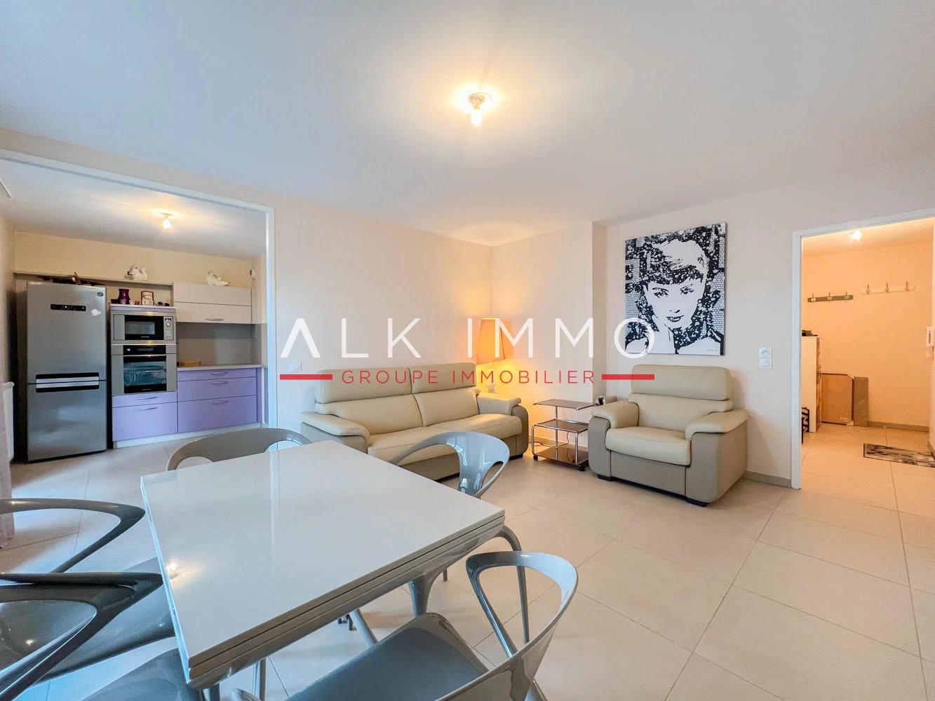 T3 avec garage et terrasse au calme en plein centre-ville