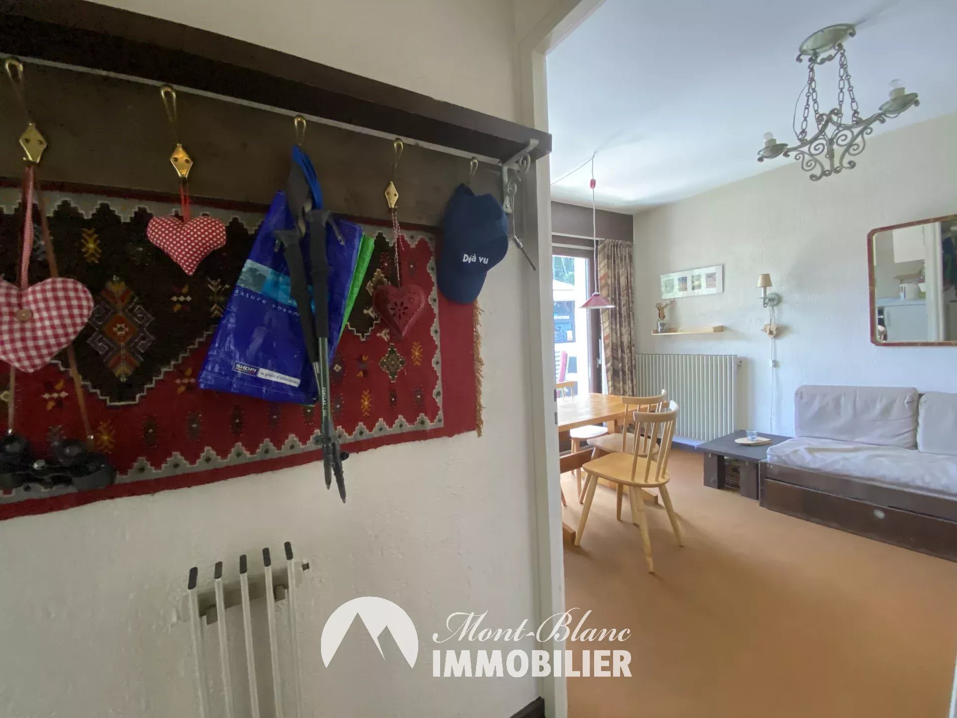 Appartement de 2 pièces au centre du village