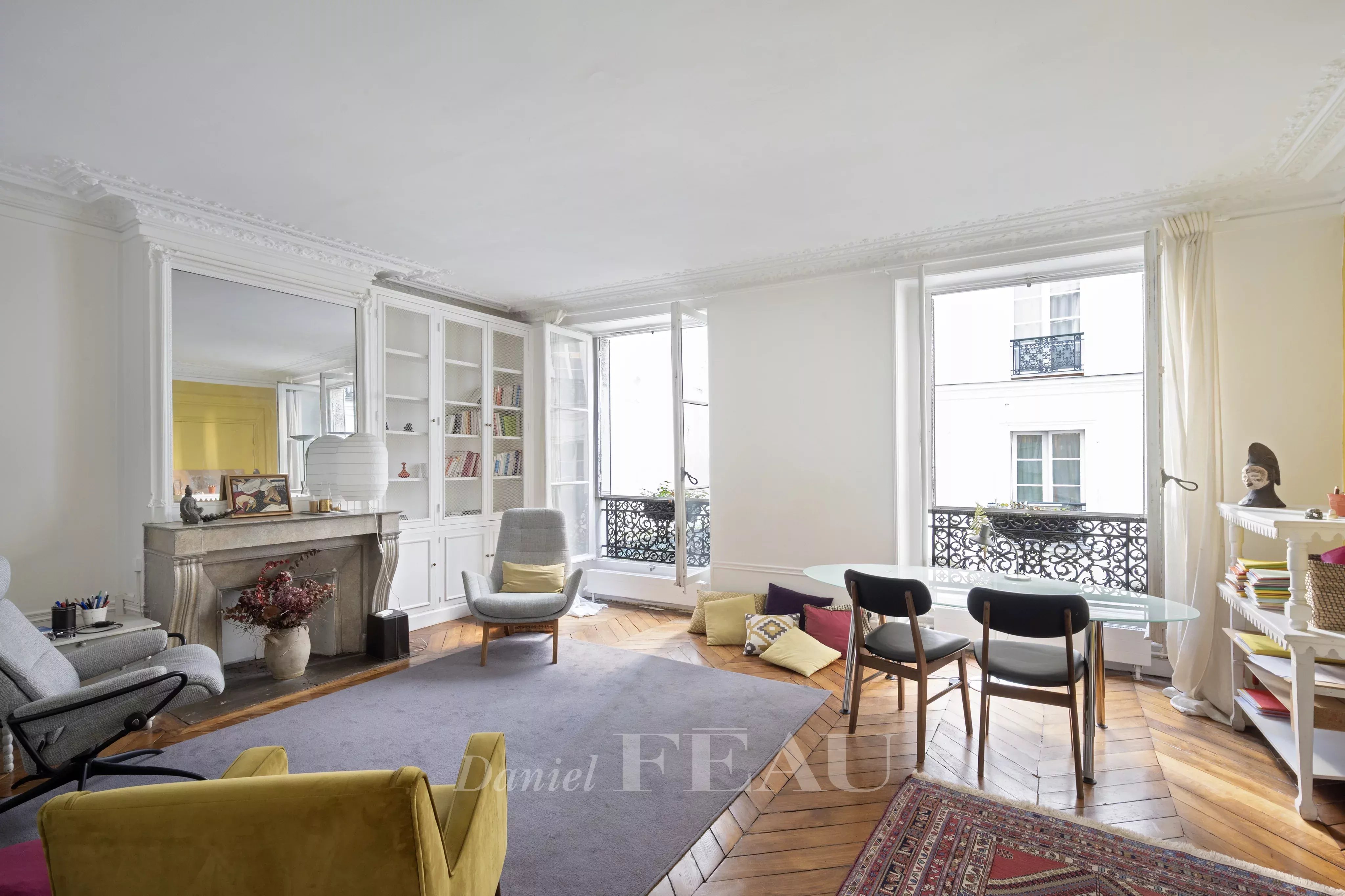 Paris 6th District -  Saint Germain des Prés, Saint Germain des Prés, rue Jacob, two bedrooms..