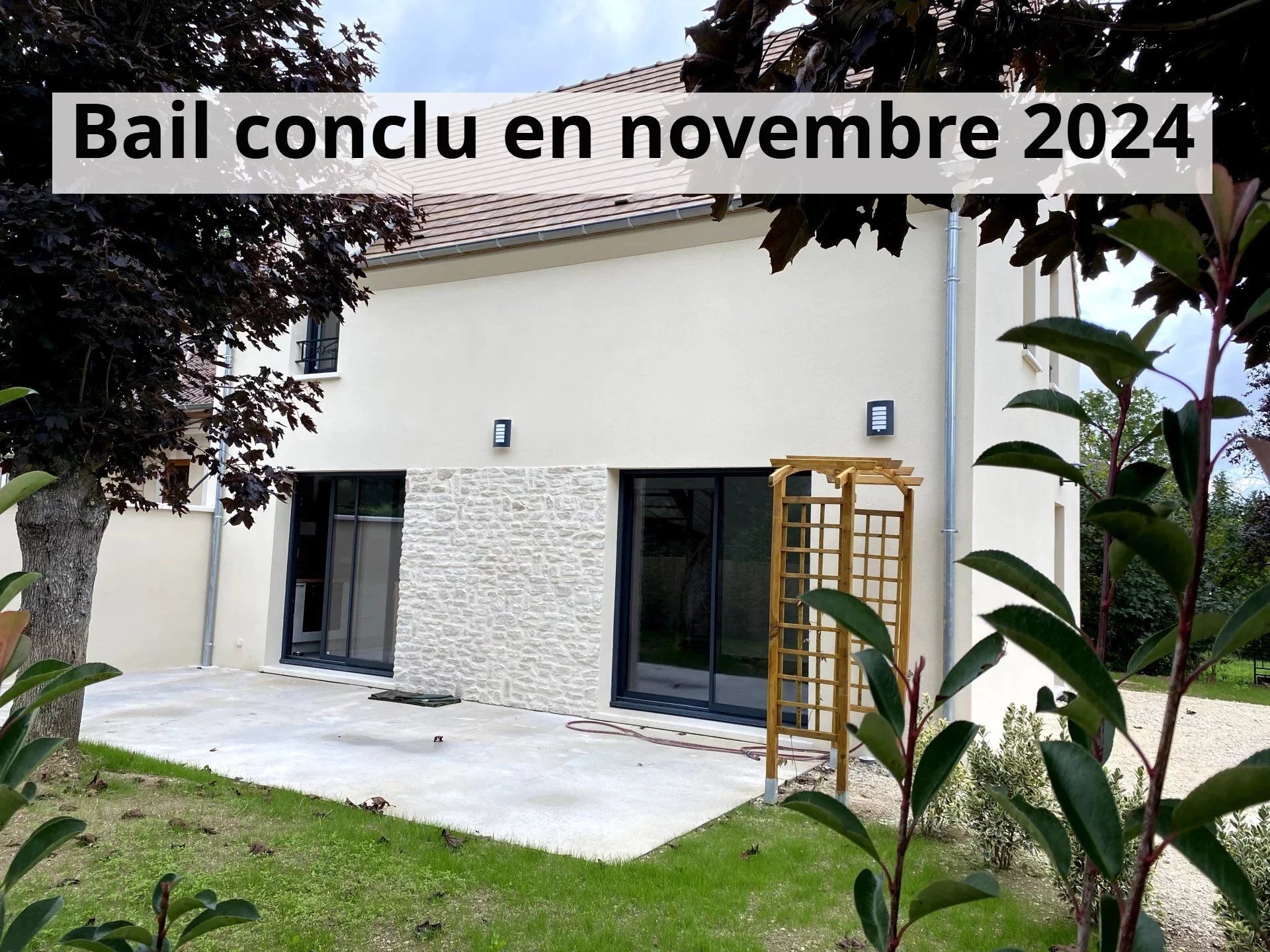 - Maison F4 louée meublée-