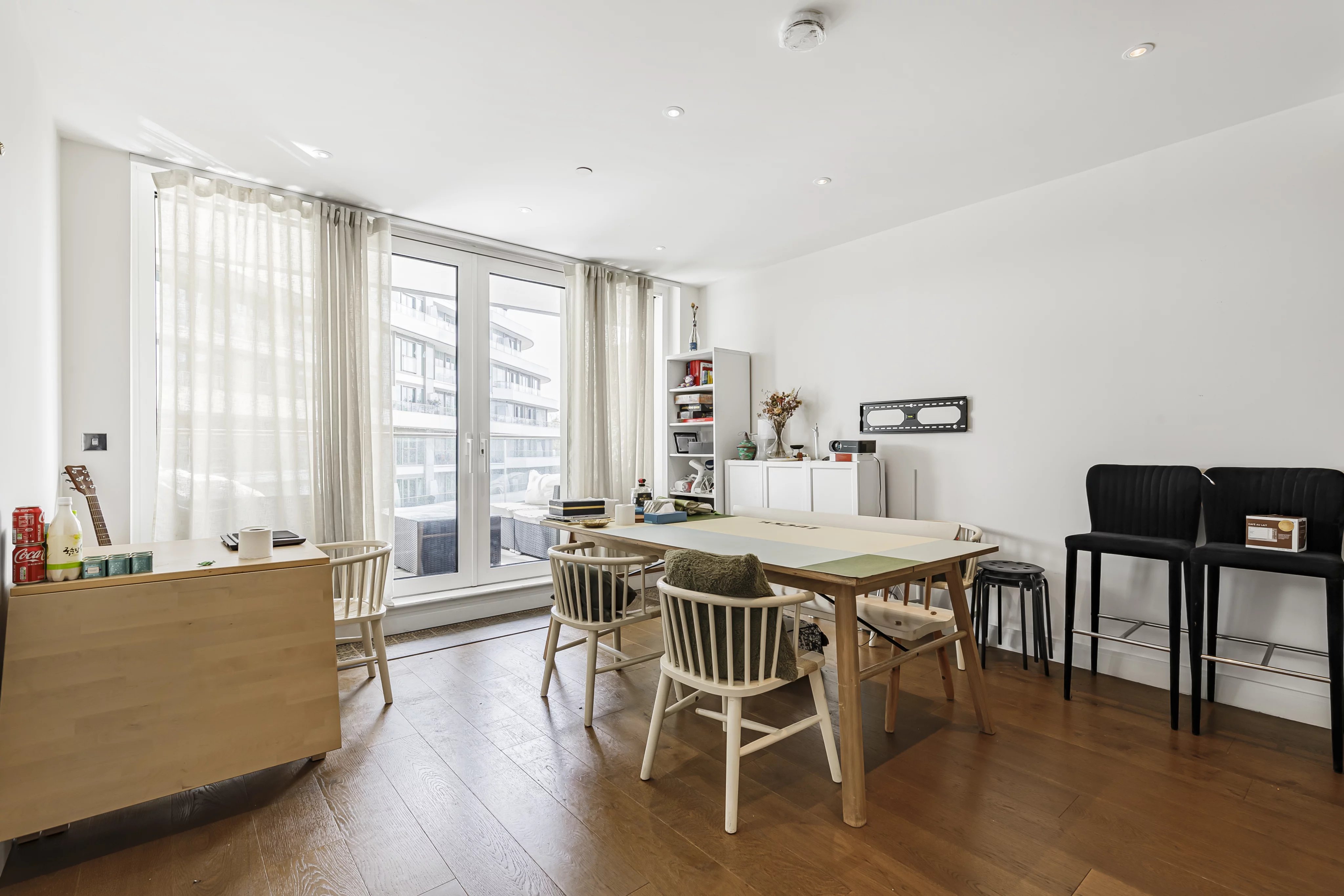 Two balconies. Over 1,000 sq ft. Moments from Battersea Park and the Power Station.