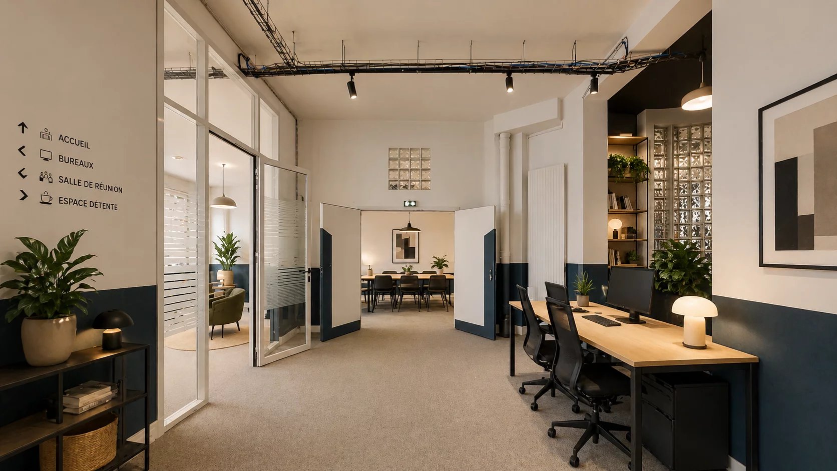 Bureau 300m2 GareS Nord /Quai Jemap