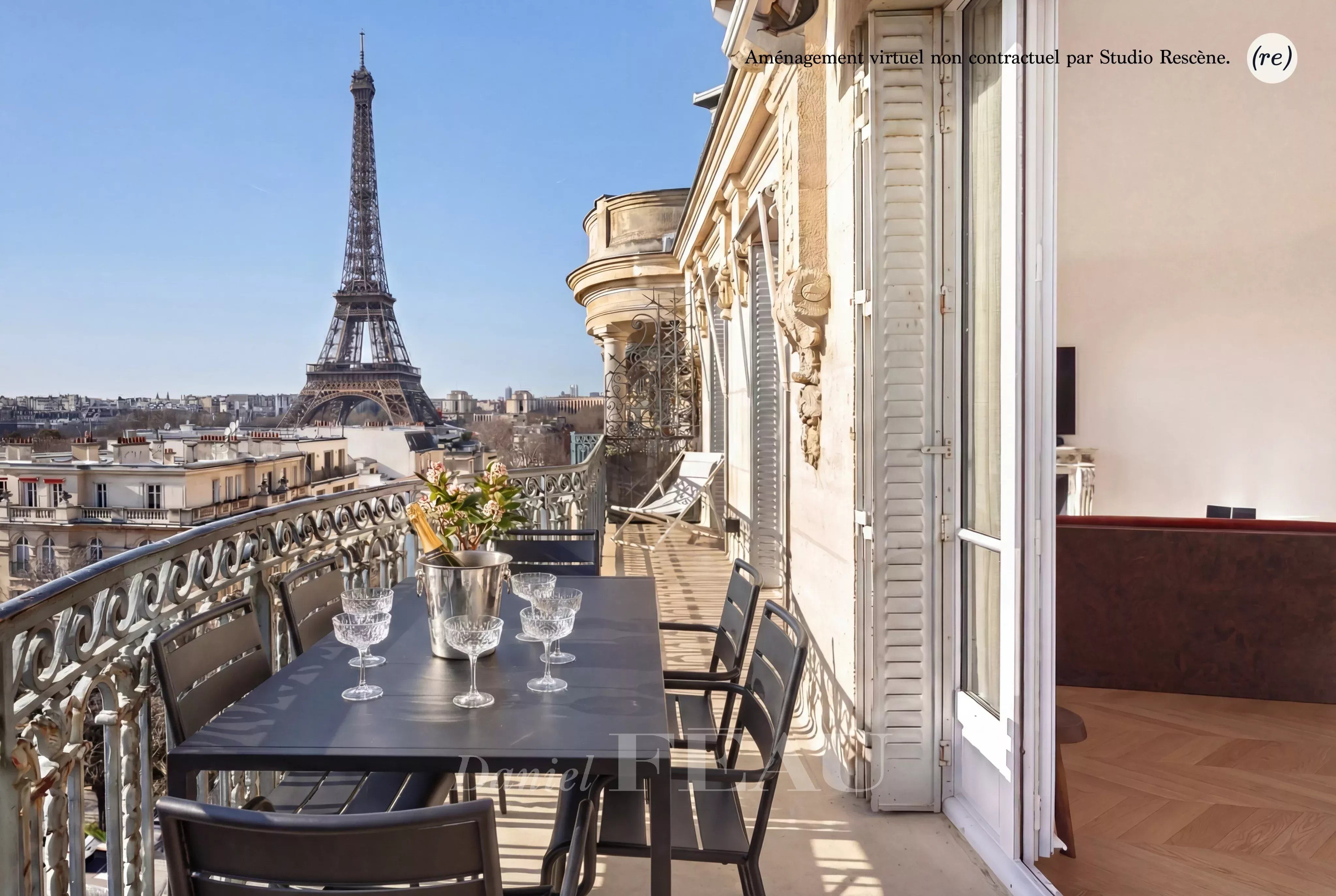 Paris 7th District –  An exceptional 4-bed apartment with a terrace