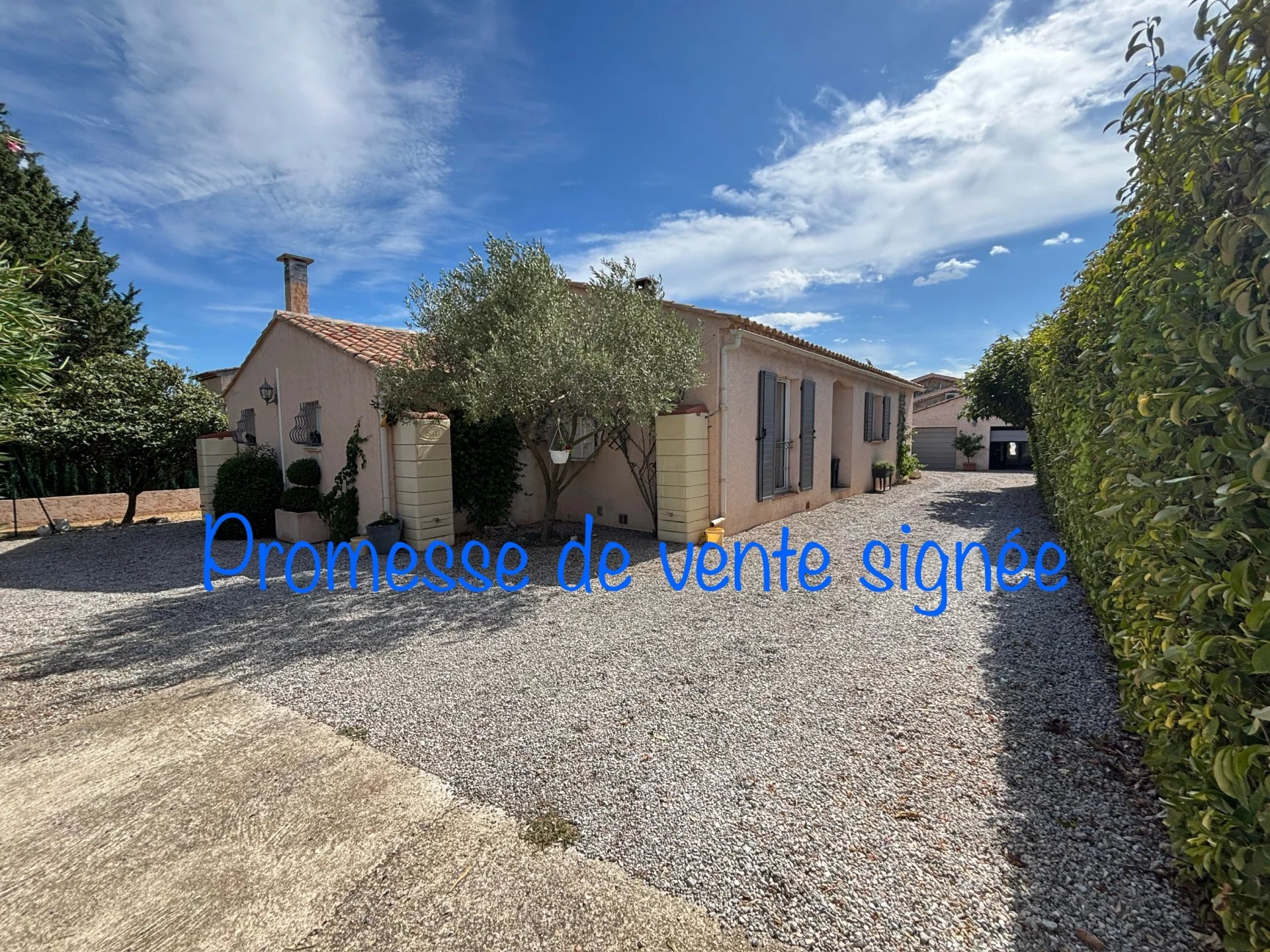 À vendre – Figanières, maison de plain-pied 119 m²