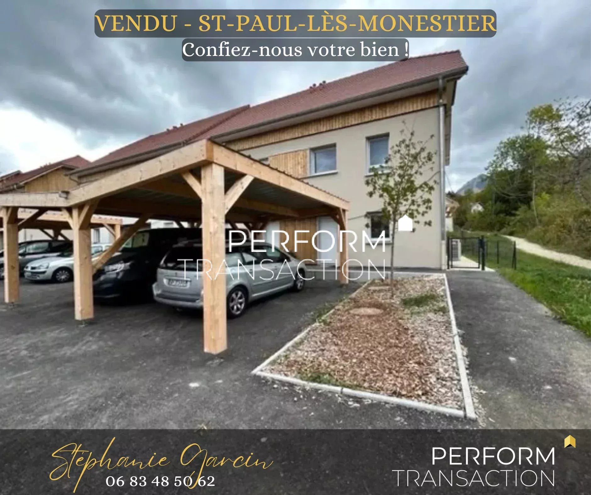 ST PAUL LES MONESTIERS-Maisons  type triplex