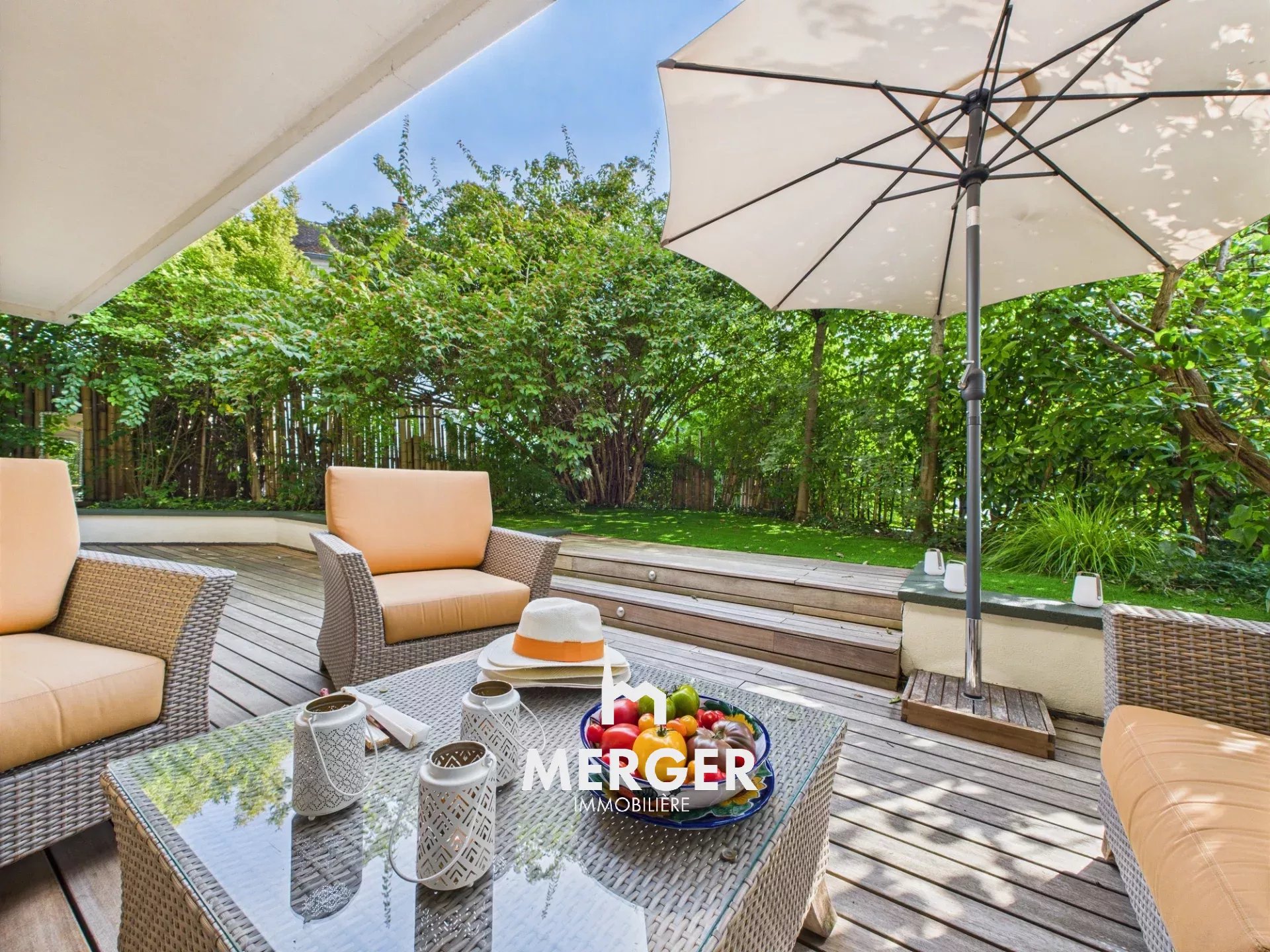 ORANGERIE 5 P TERRASSE/JARDIN