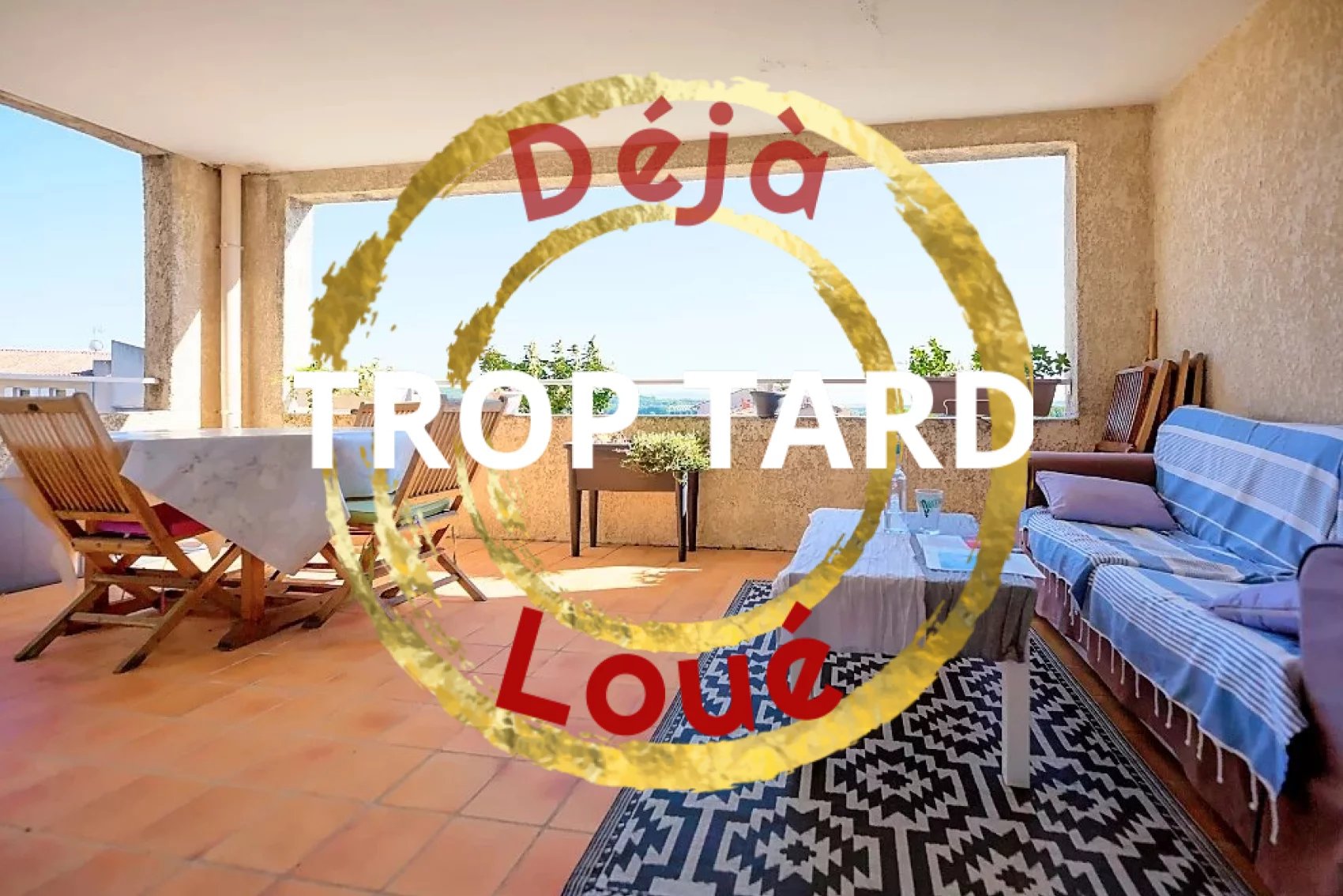 Appartement T2 Venelles, avec terrasse , meublé