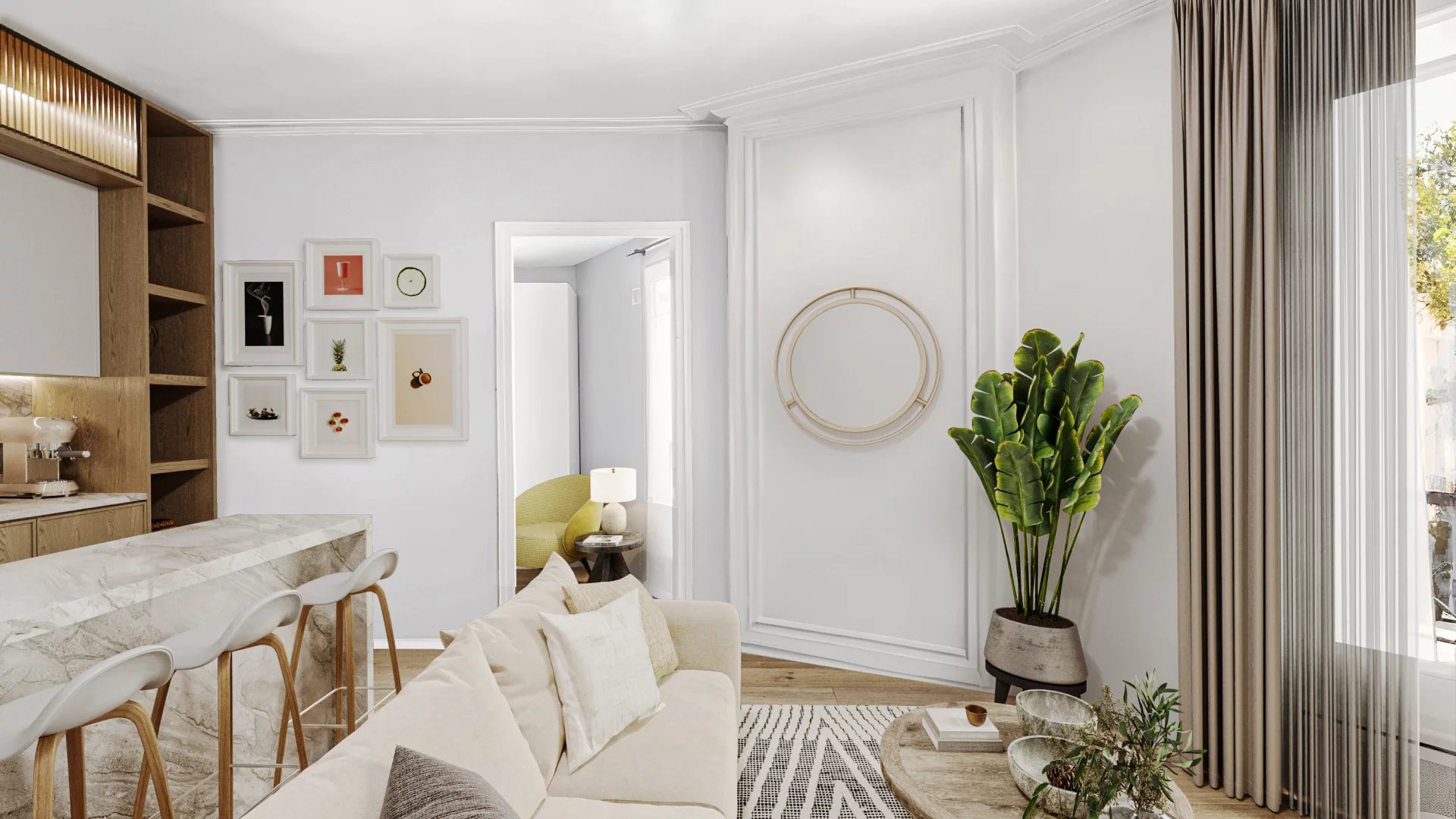 Photo après homestaging