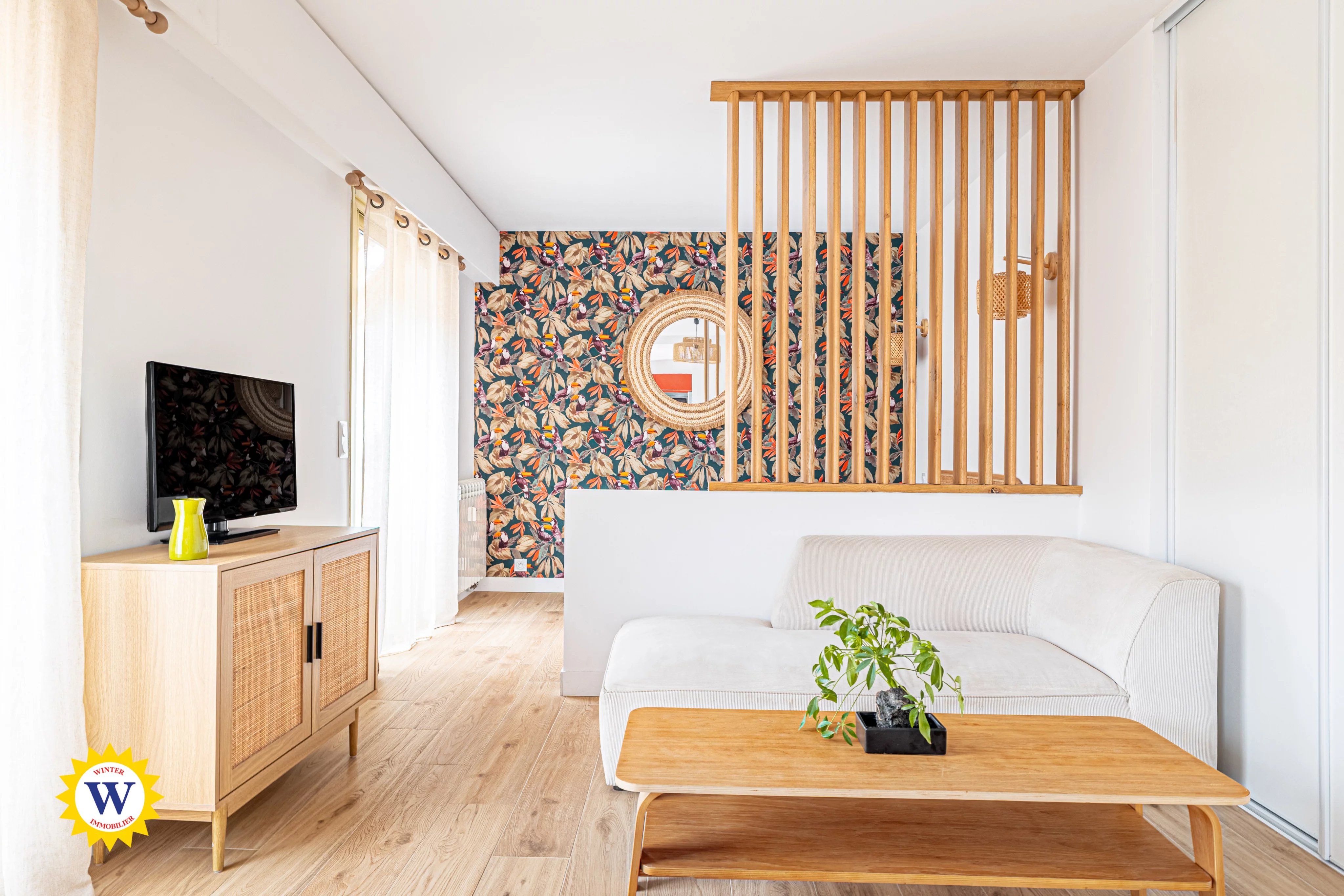 Nice – Rue Hérold – Studio meublé de 31 m² avec balcon