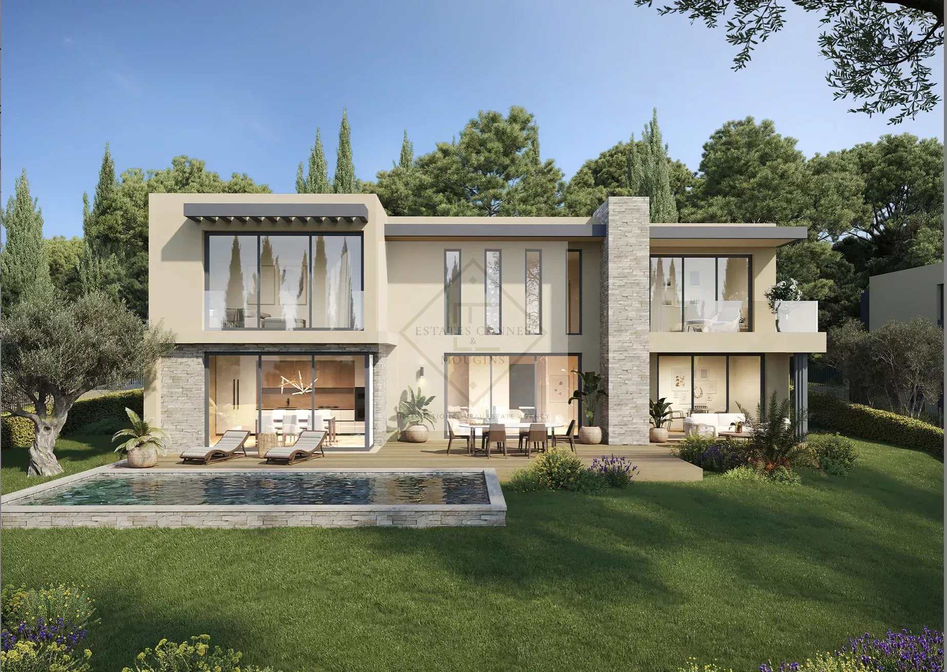 VILLA CONTEMPORAINE – EMPLACEMENT PRIME À MOUGINS — photo 7