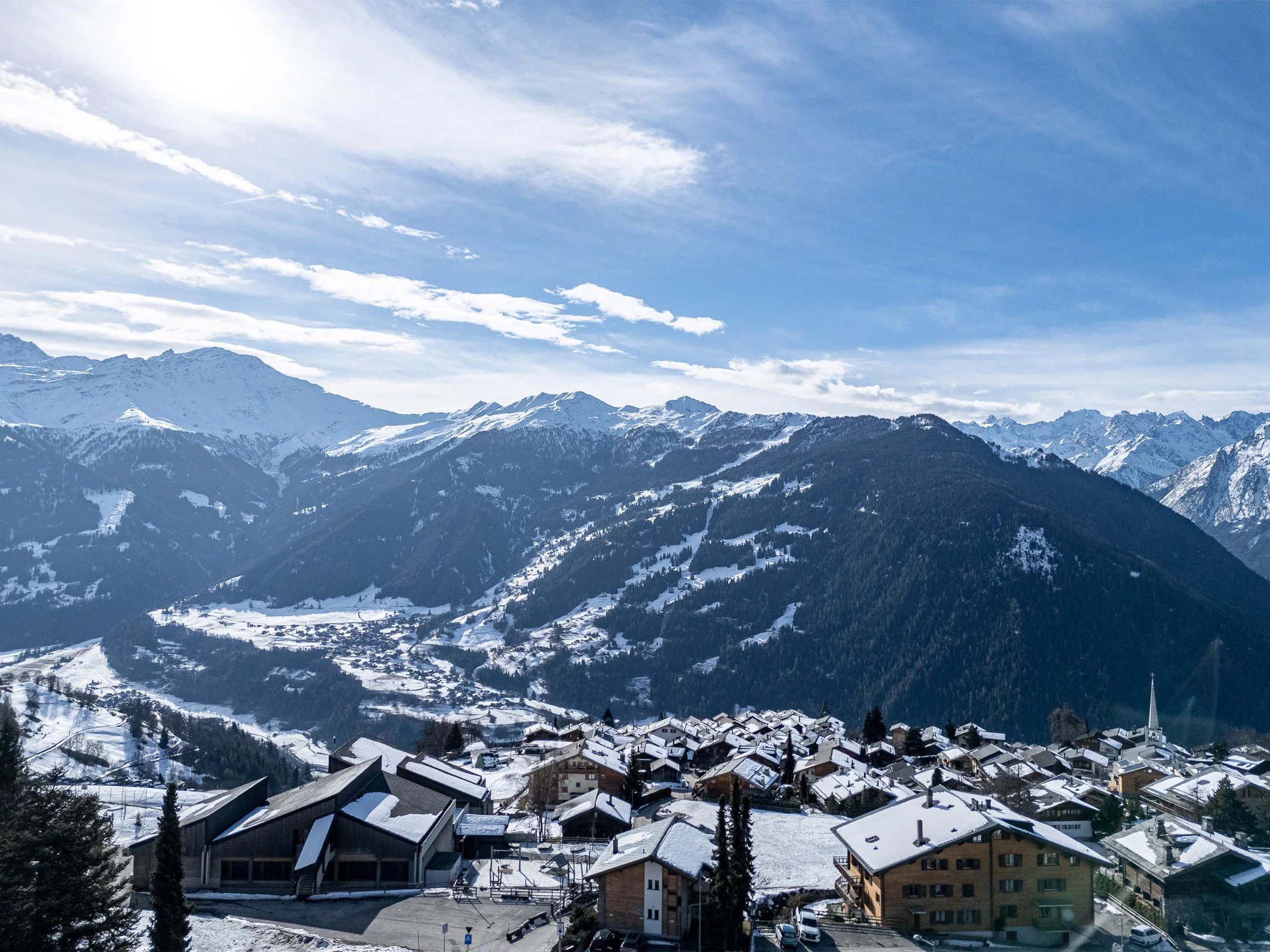 Vue Dégagée depuis les Combles