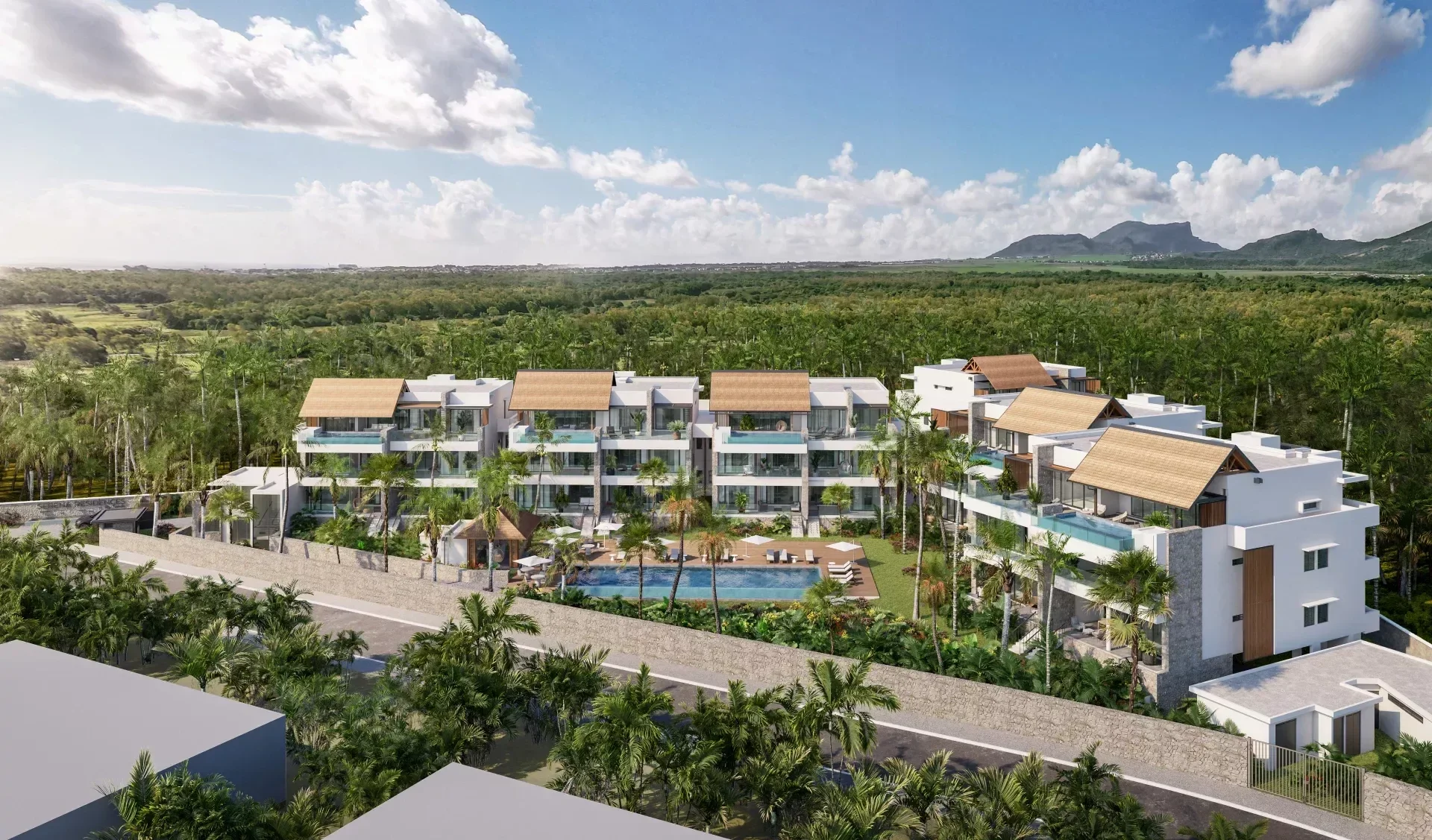 Close to Flic en Flac beach, buy a 3-master bedroom apartment - photo 3