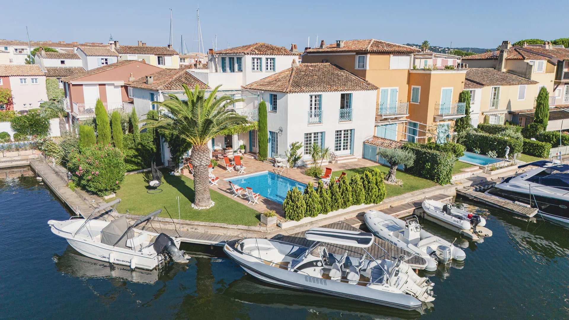 Somptueuse villa de luxe à Port-Grimaud