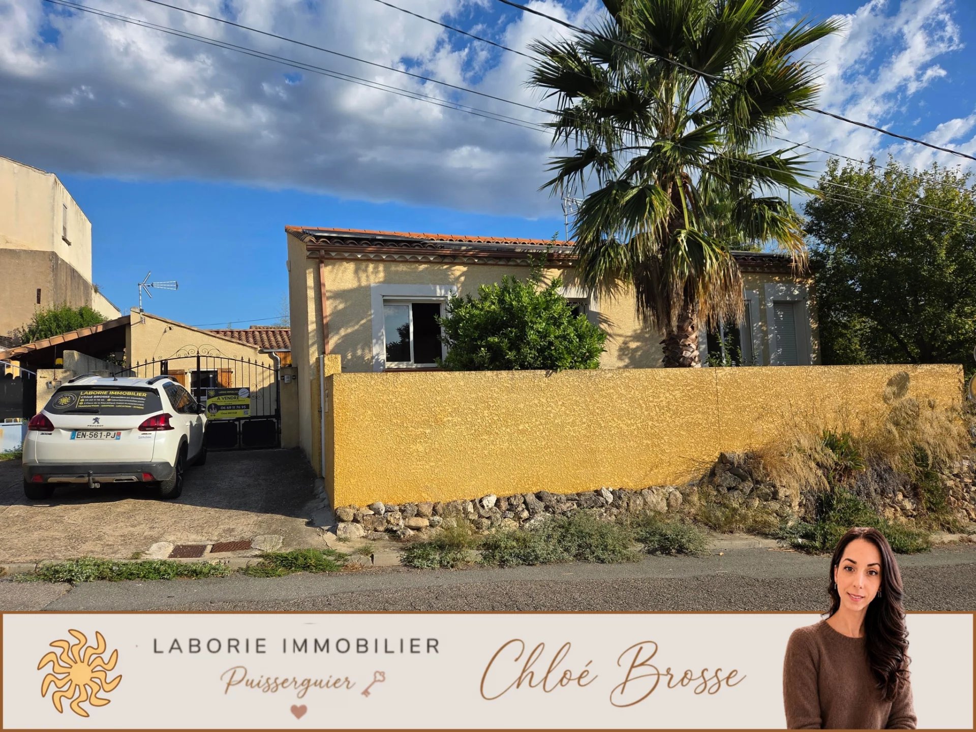 MURVIEL-LES-BEZIERS - MAISON T3 DE 82M2 SUR 293 M2 AVEC DEPE