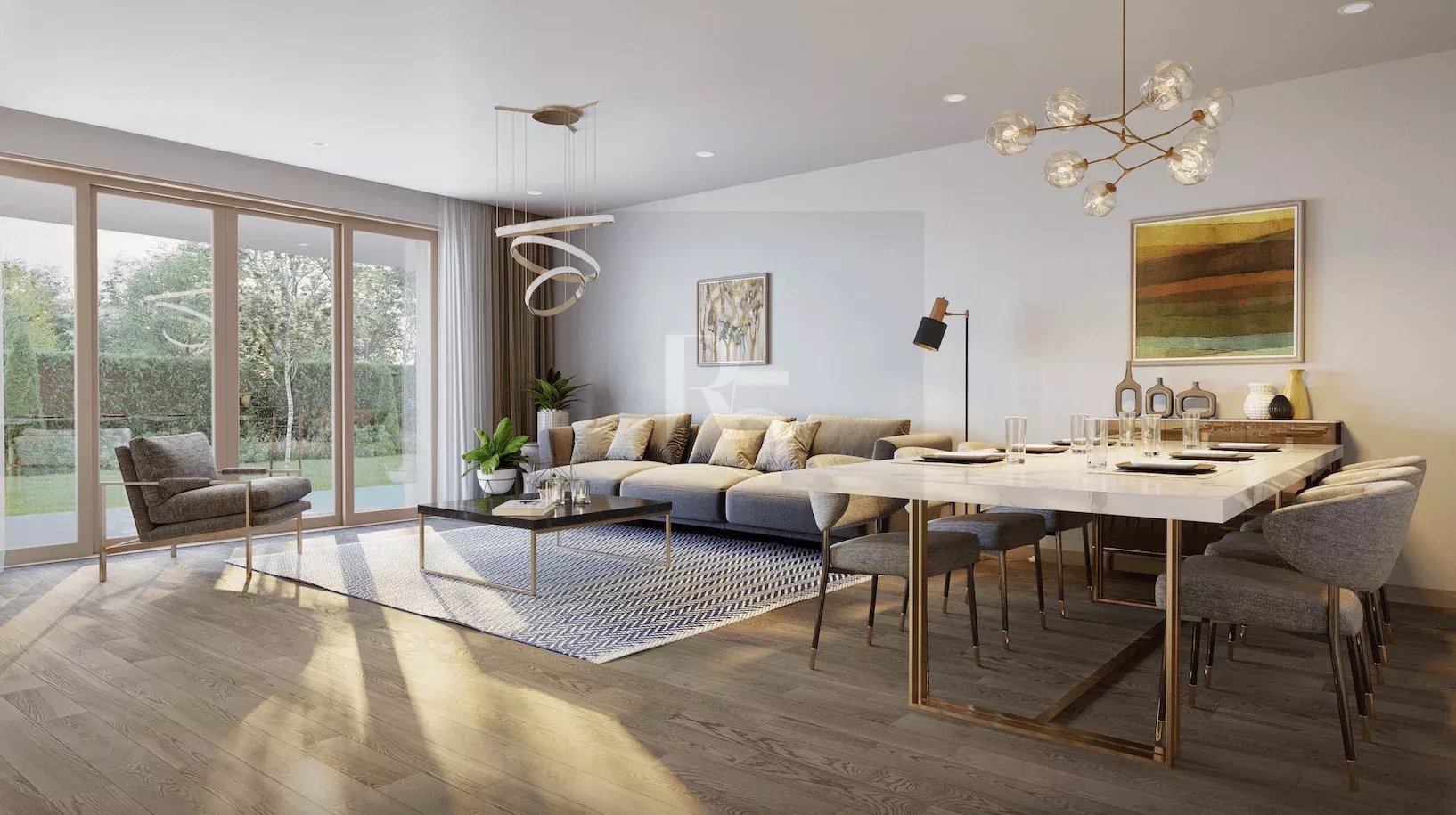 Rez-de-jardin 120 m2 – Chêne-Bougeries — photo 3
