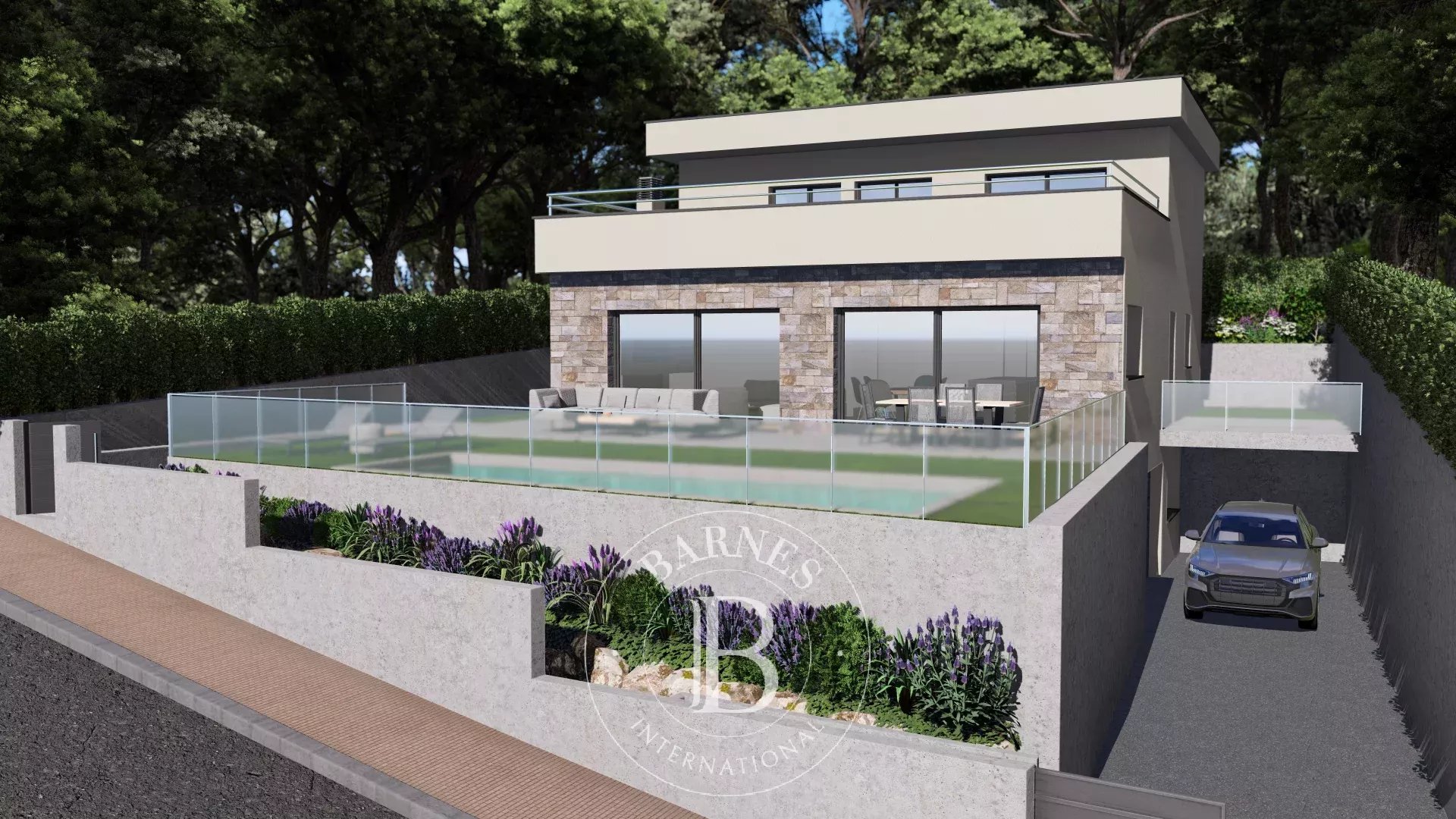 Newly built villa in the exclusive Mas Vilar neighborhood, just a 10-minute walk from the beach in Sant Antoni de Calonge, Costa Brava
