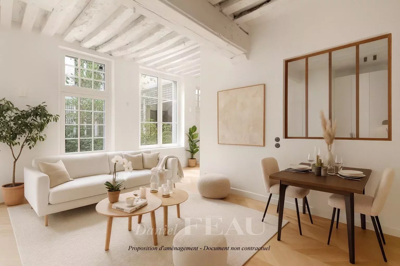 Paris 4th District – A charming pied a terre
