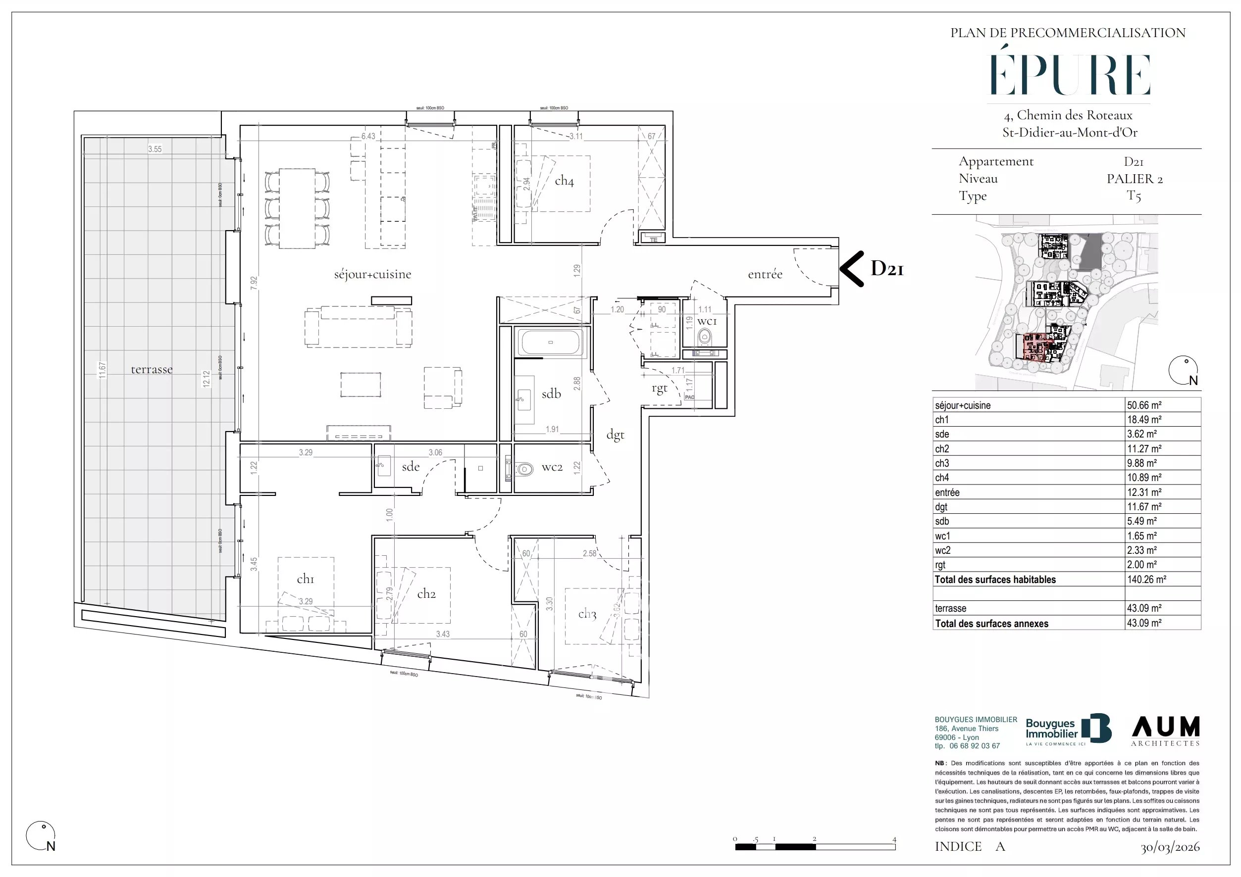 Appartement Saint-Didier-au-Mont-d'Or  -  ref 86915993 (picture 2)