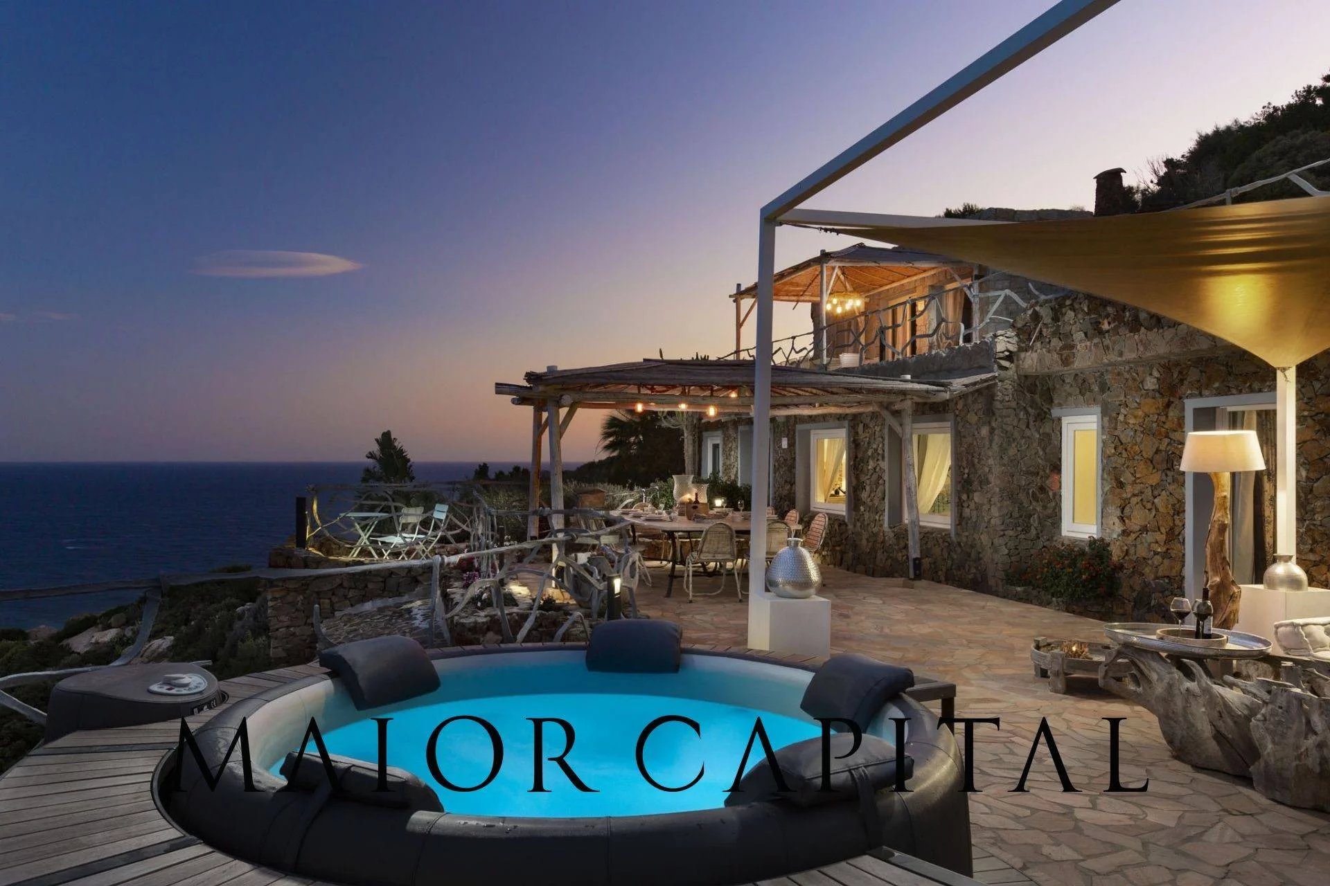 Cagliari | Torre Delle Stelle | Incantevole villa con vista panoramica sul mare