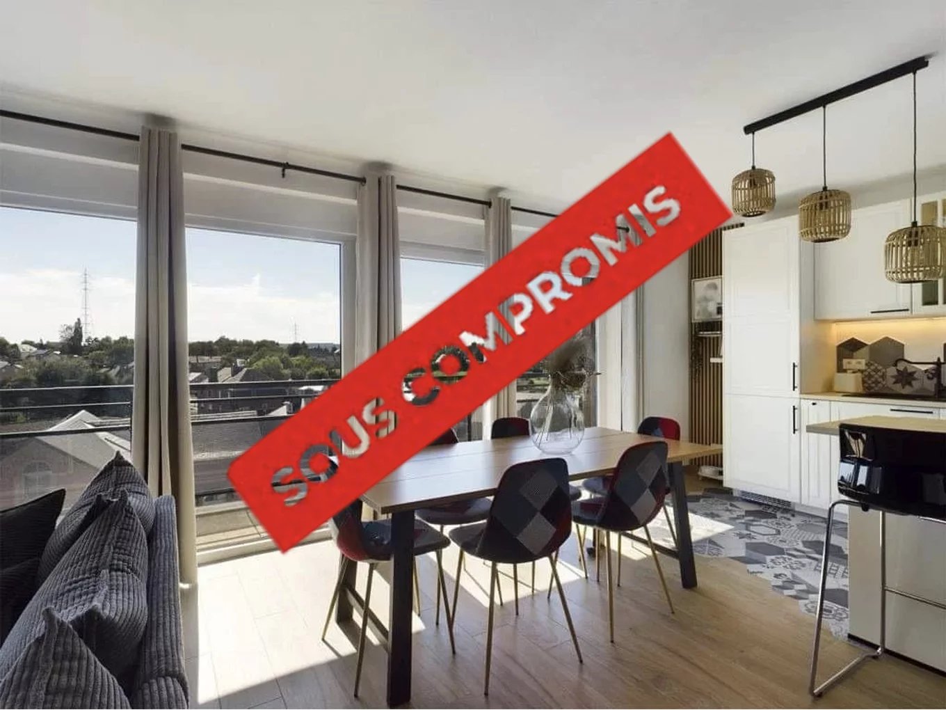 À Vendre : Appartement 3 chambres au 4ème étage à Athus