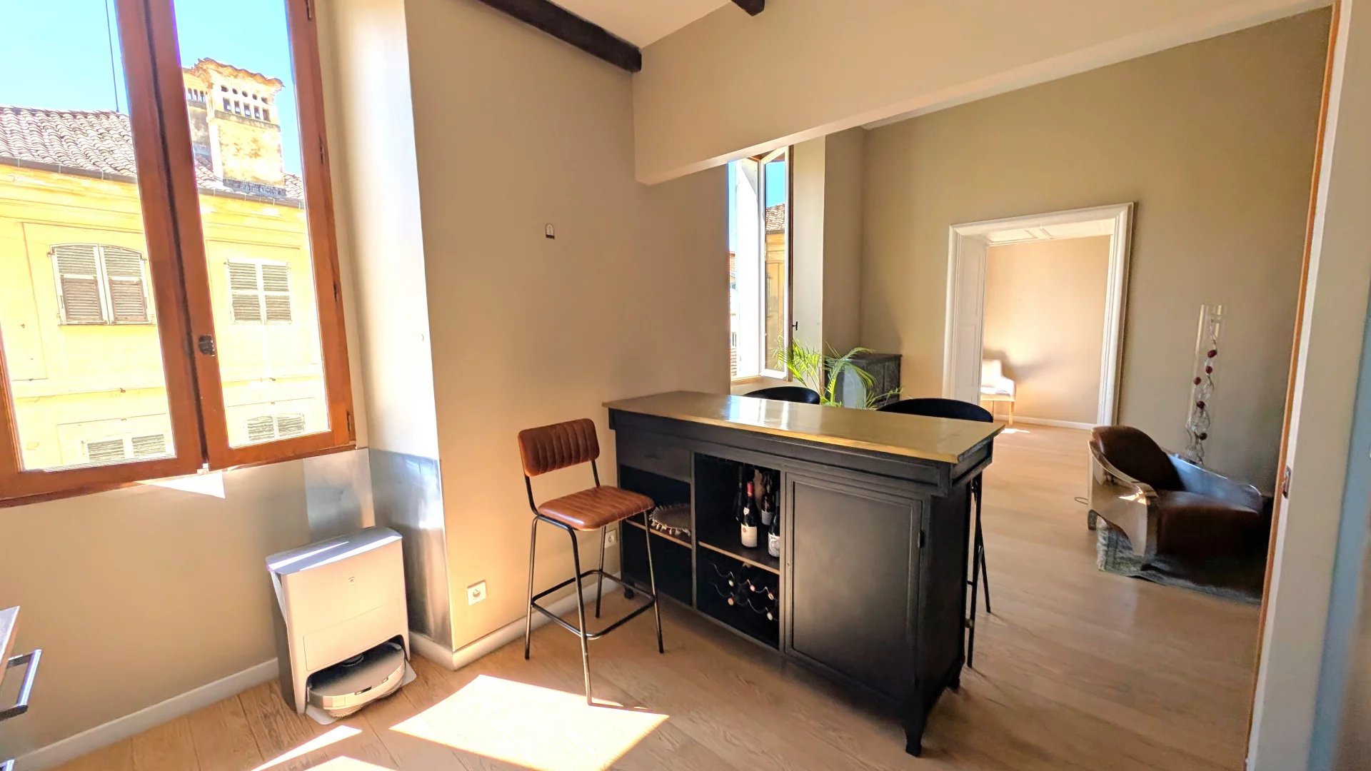 Appartement avec belle vue, centre ville