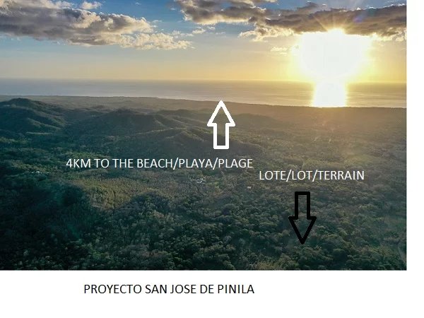 Sale Plot of land Tamarindo San Jose de Pinilla