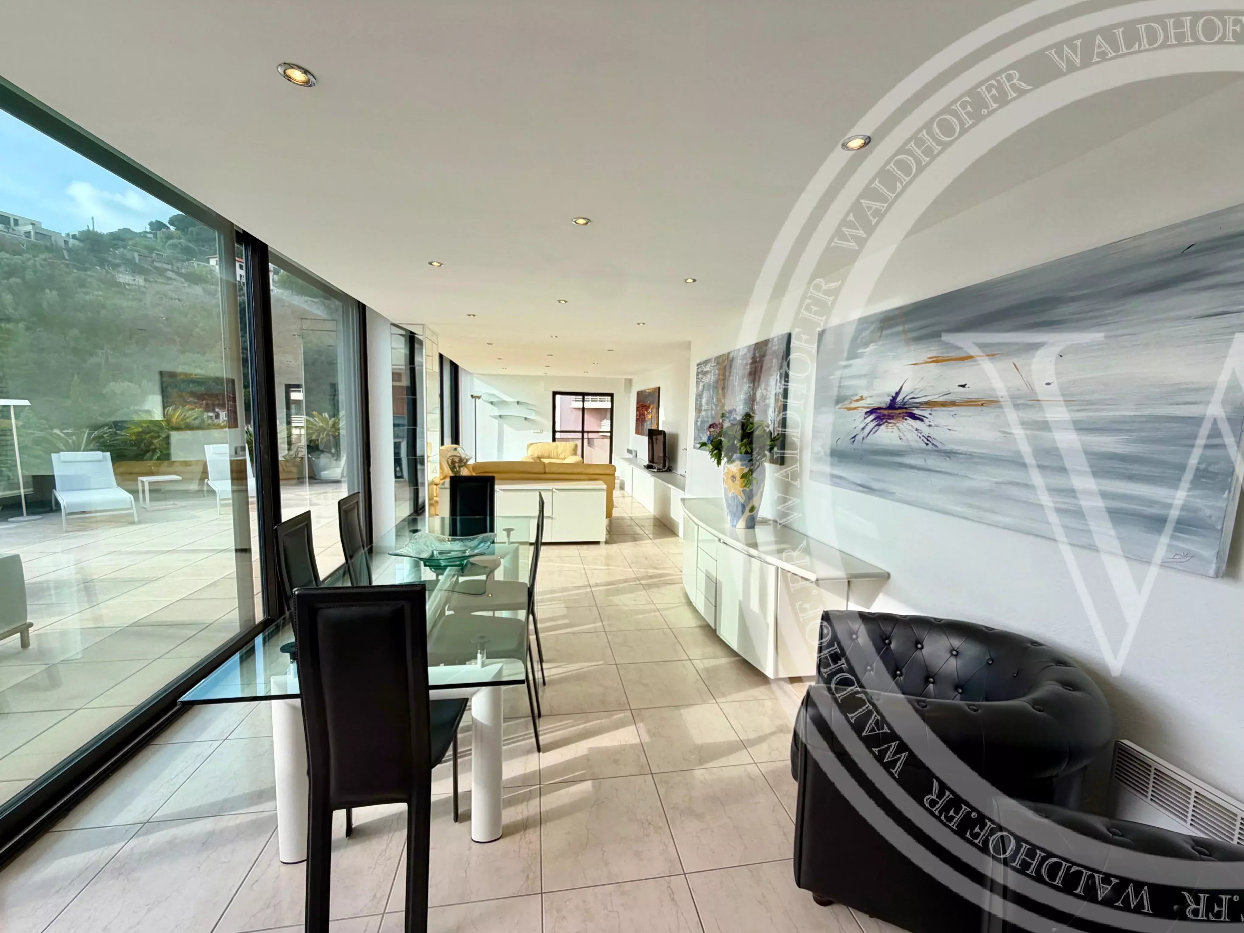 Exceptional Penthouse in Beausoleil with Panoramic Terrace and Sea Views