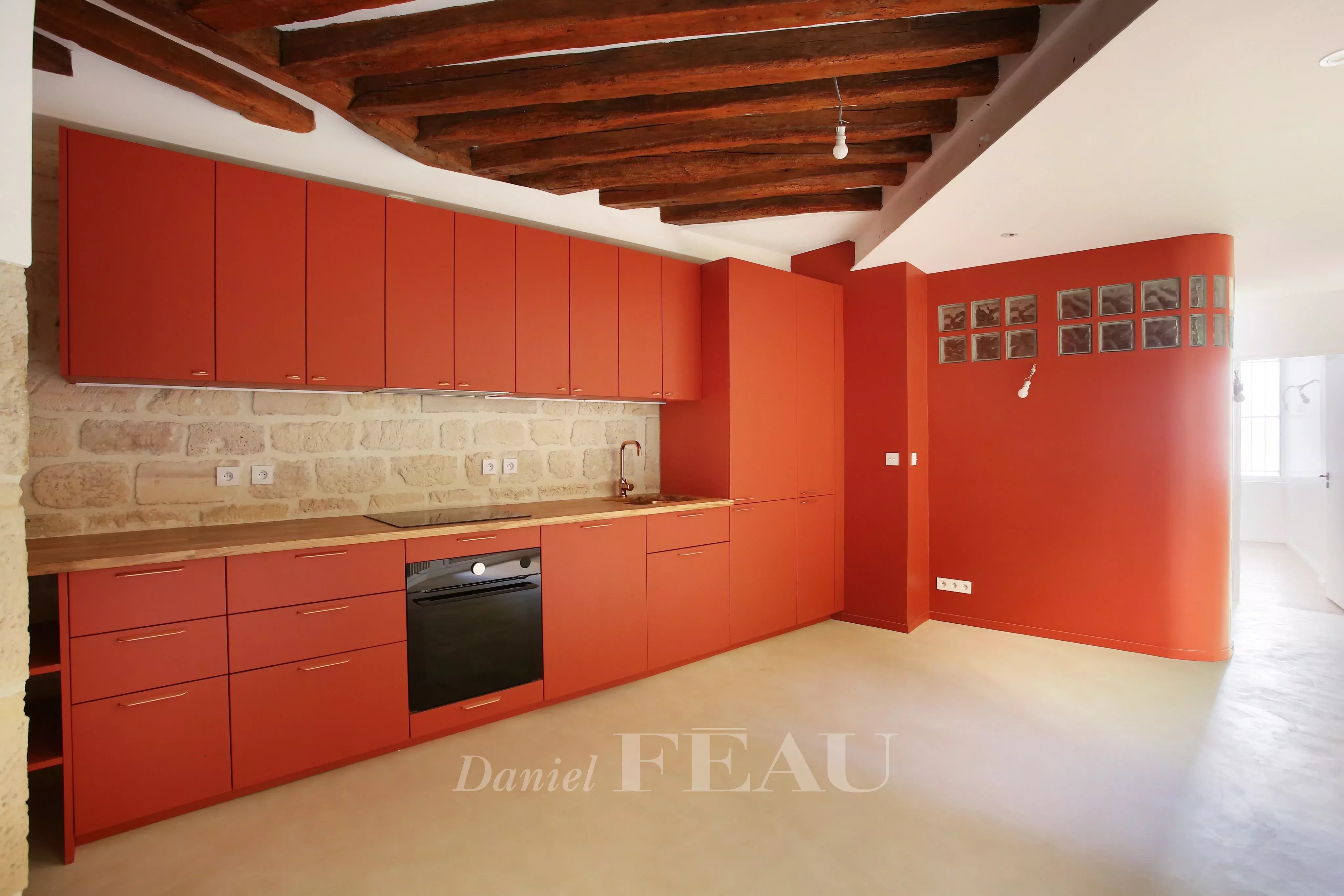 Kitchen Carpet High ceiling