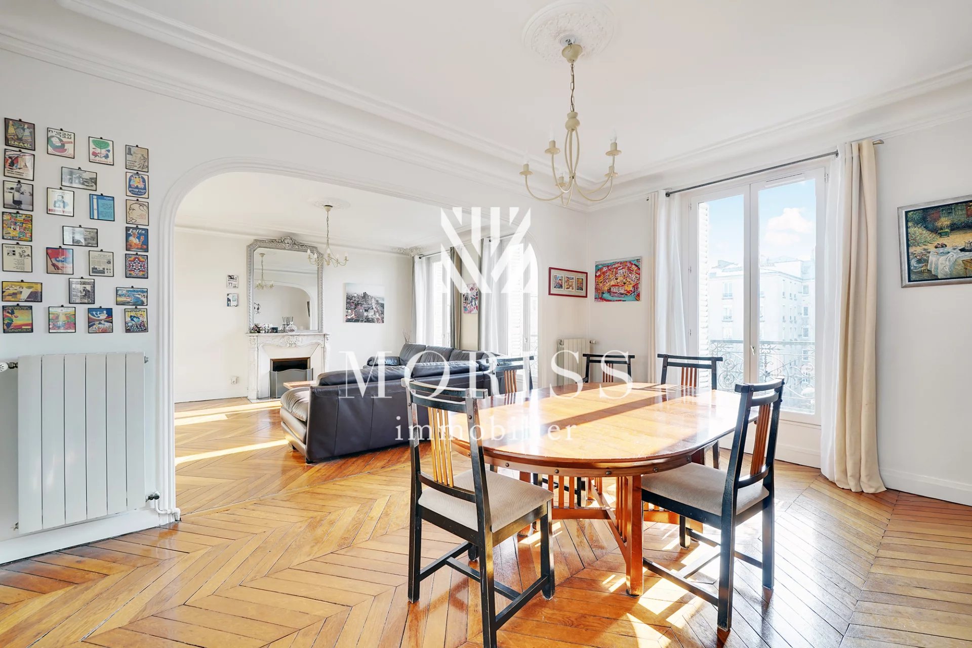 SAINT-MANDÉ - APPARTEMENT TRAVERSANT DE 5 PIÈCES AVEC CAVE - Image Array