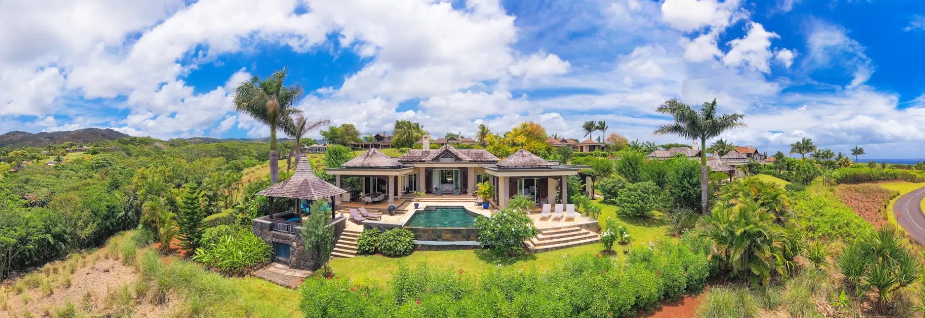 Très belle villa avec une magnifique vue sur le golf