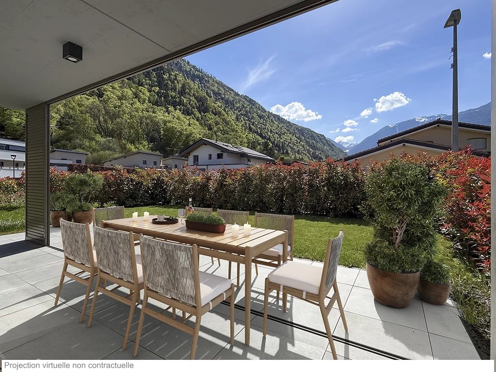 Appartement lumineux de 3.5 pièces à Martigny