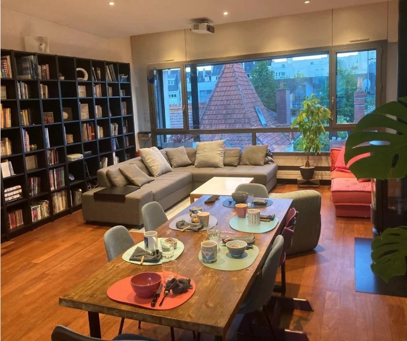 Maison de ville – Rennes Saint-Hélier, volumes et jardin