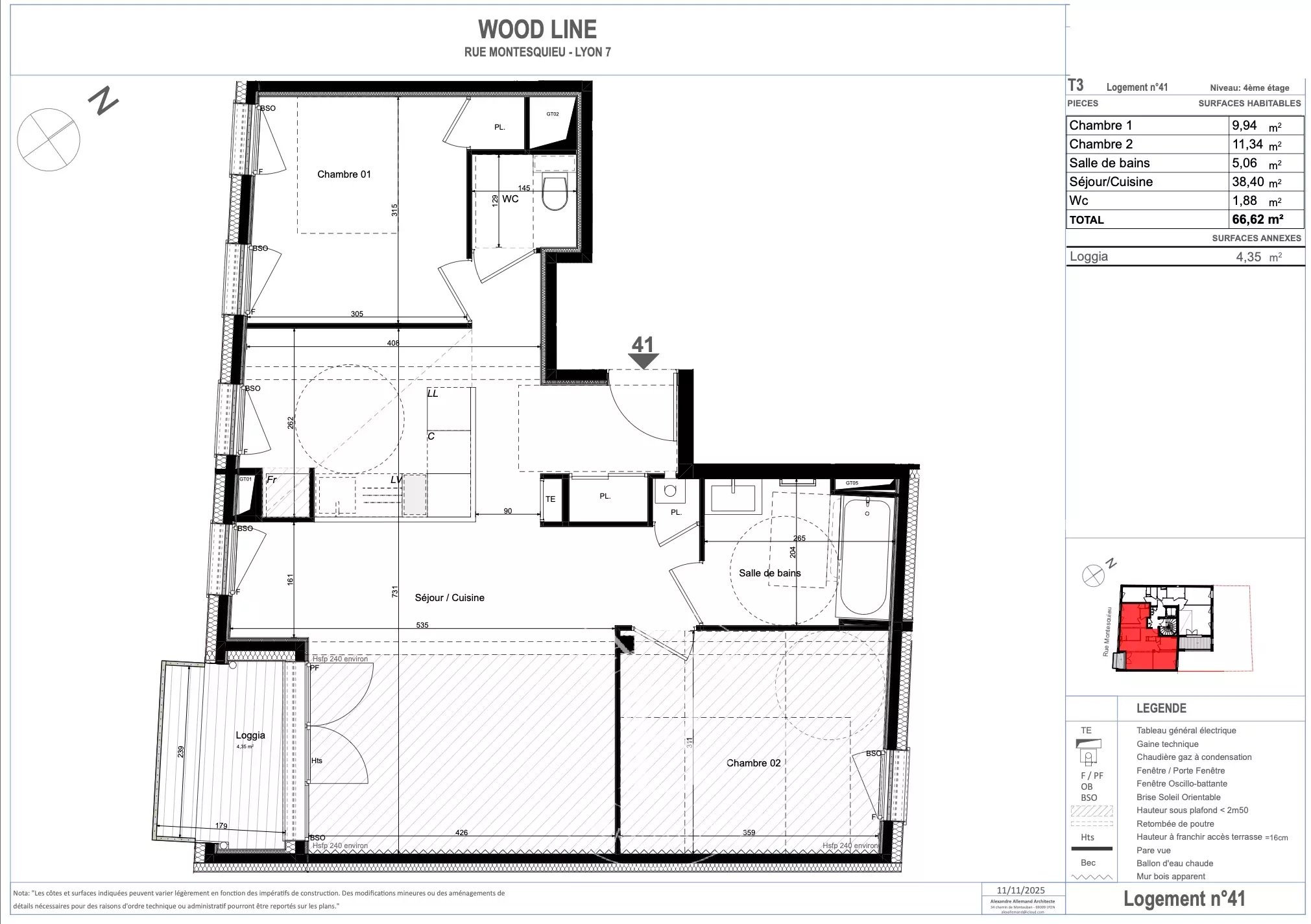 Appartement Lyon 69007  -  ref 86750580 (picture 1)