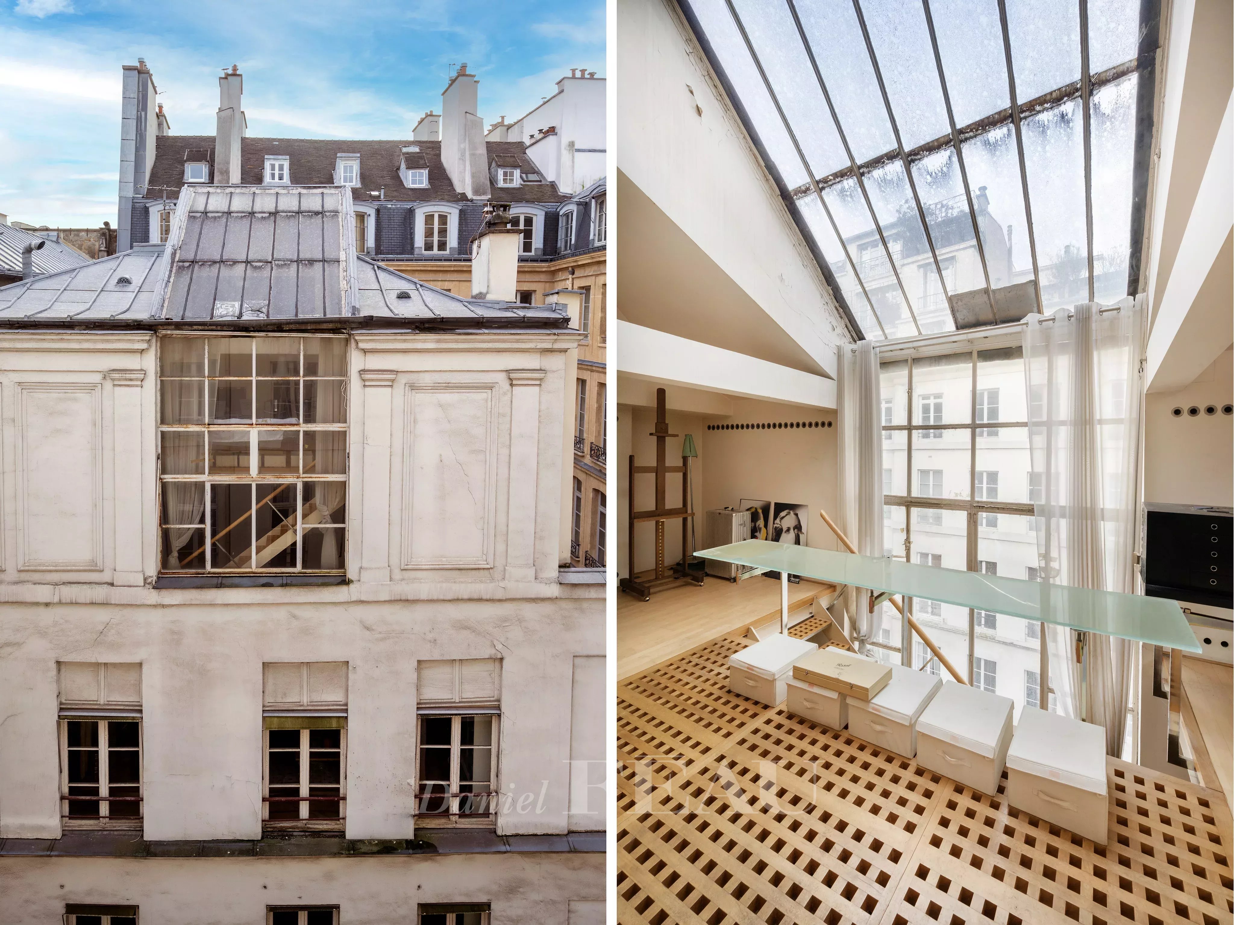 Paris 7th District –  An exceptional former artist’s studio