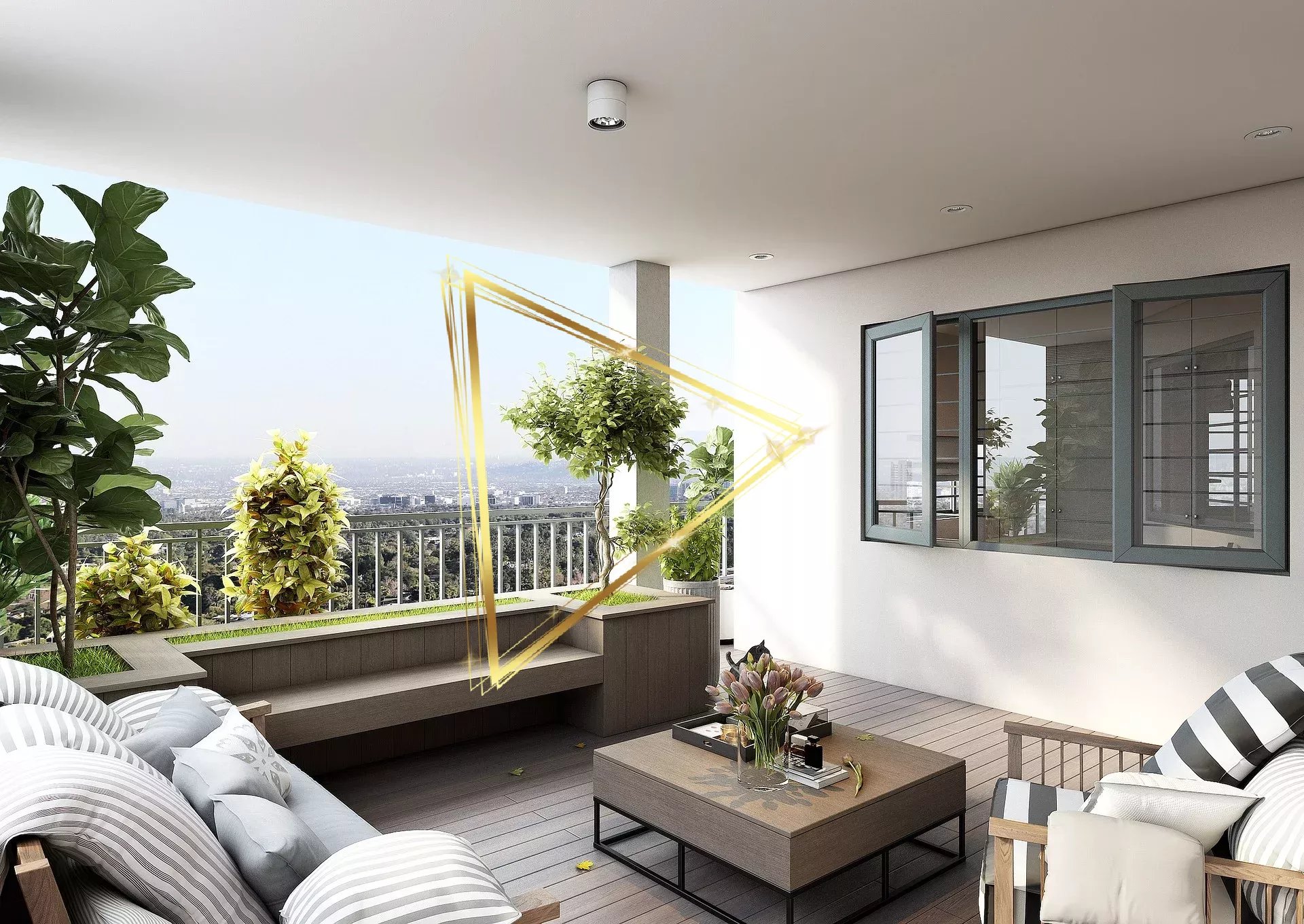 Comme une maison en plein Paris : duplex avec terrasse – Paris 15ème.