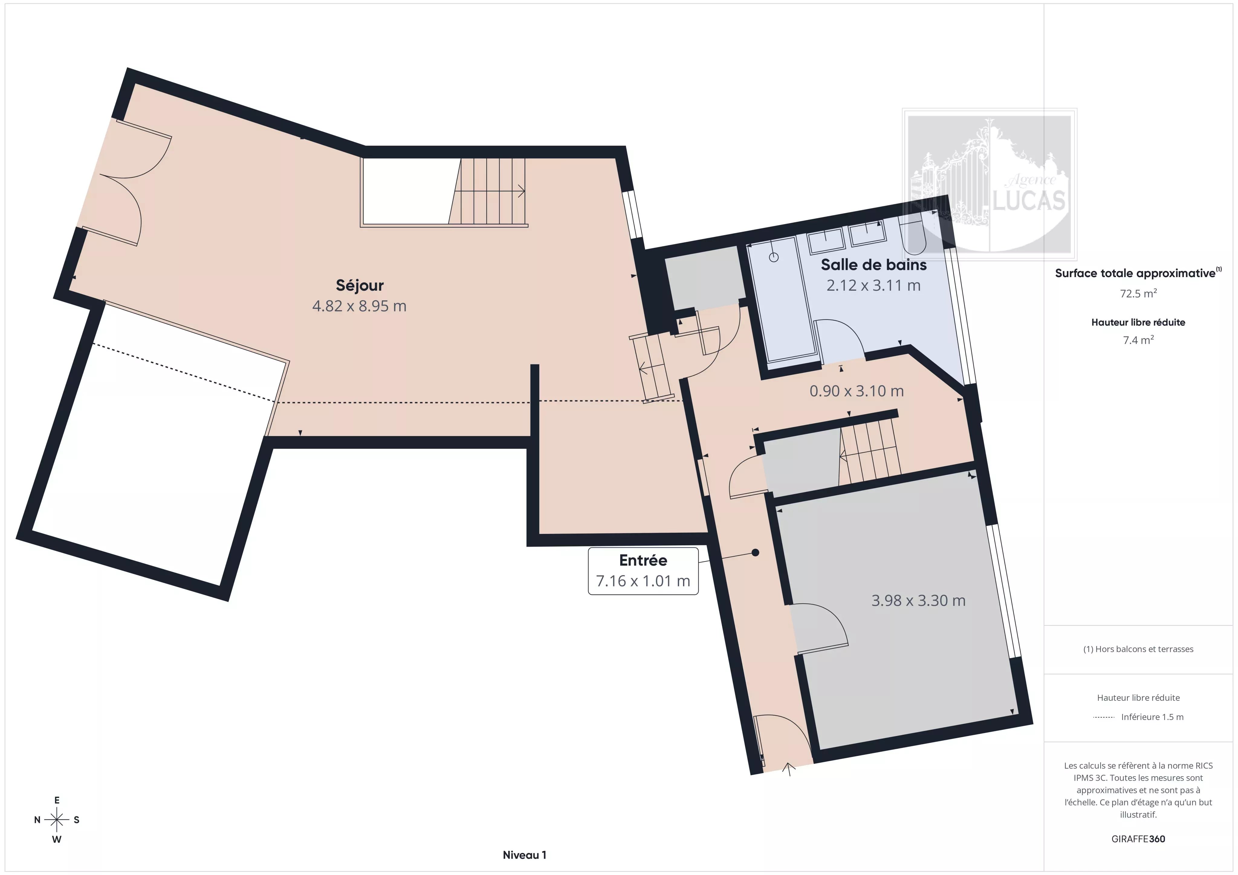 Maison familiale - Quartier du lac