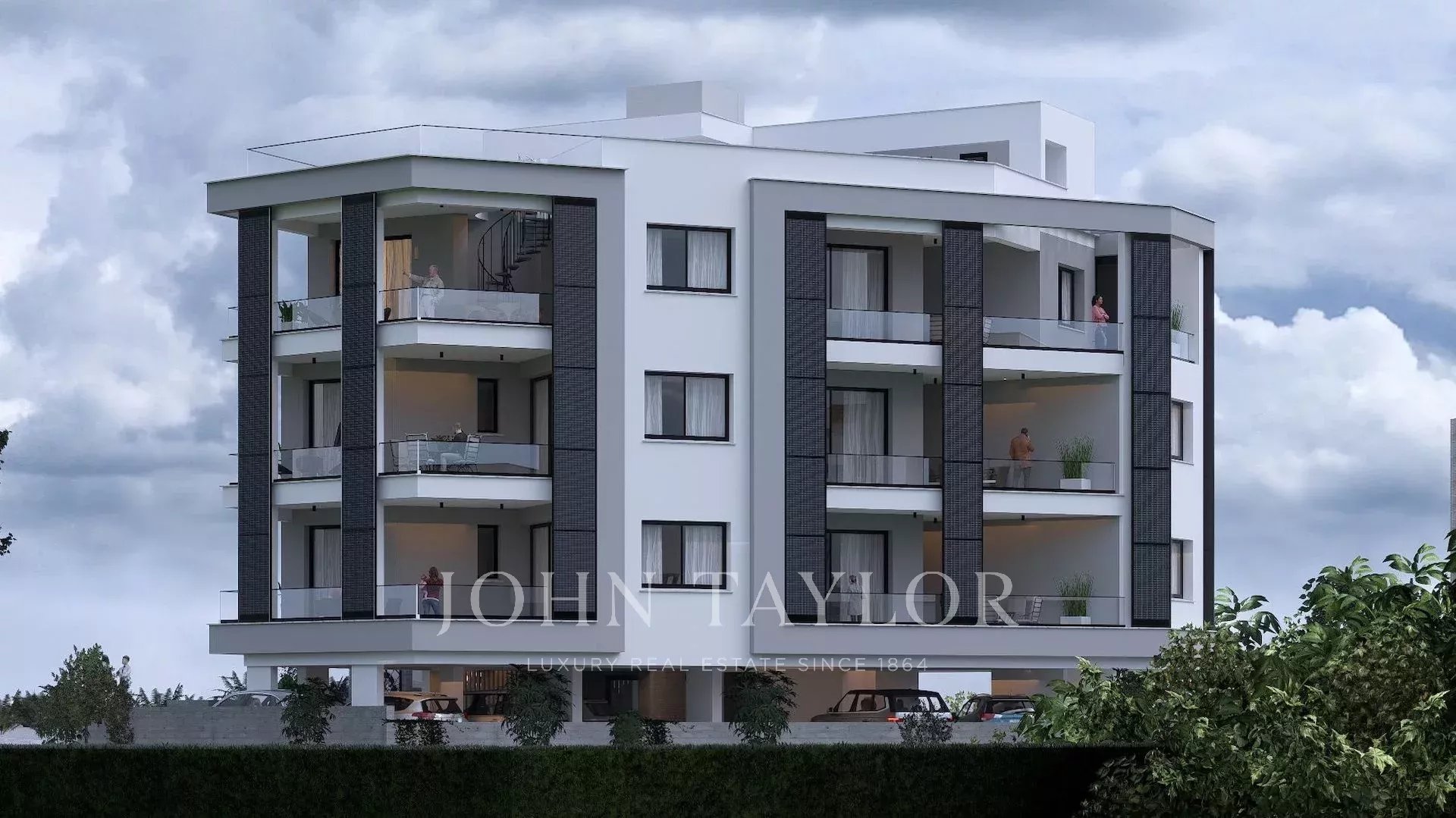 Mieszkanie 2 pokoi 75 m² Demos Agiou Athanasiou, Cypr