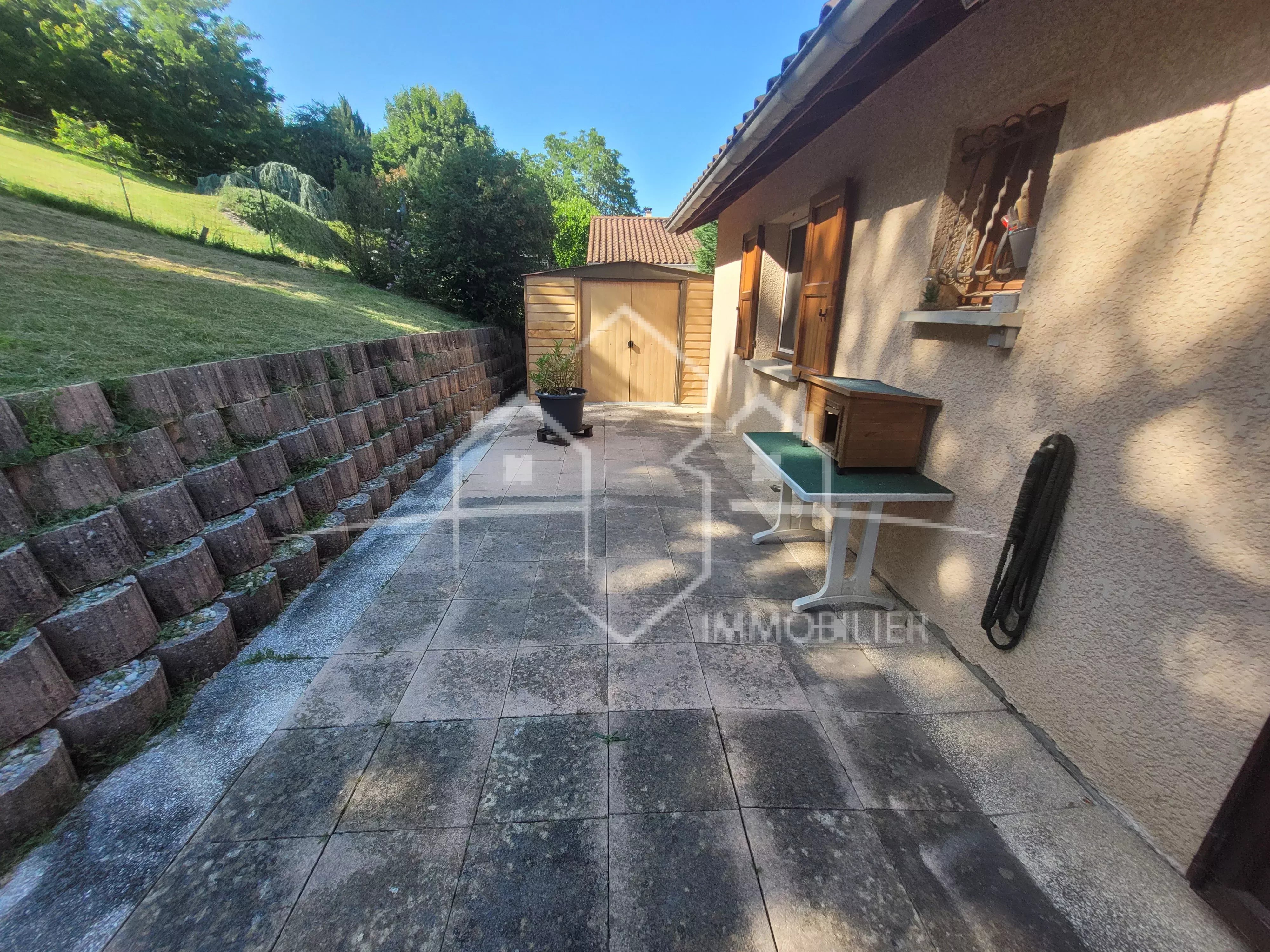 Marcilloles : maison de plain-pied