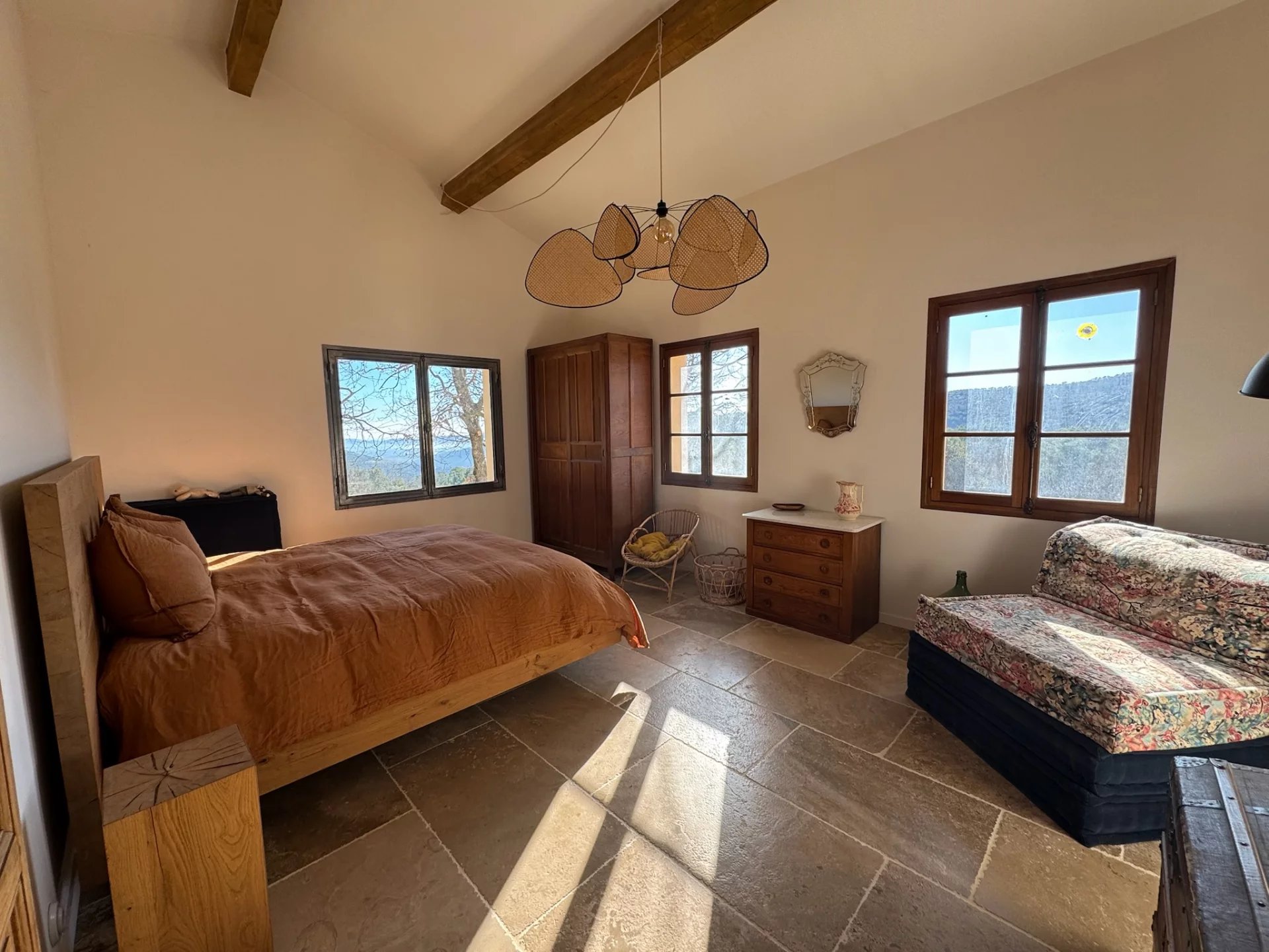 Provencal house with pool and view - Bargemon