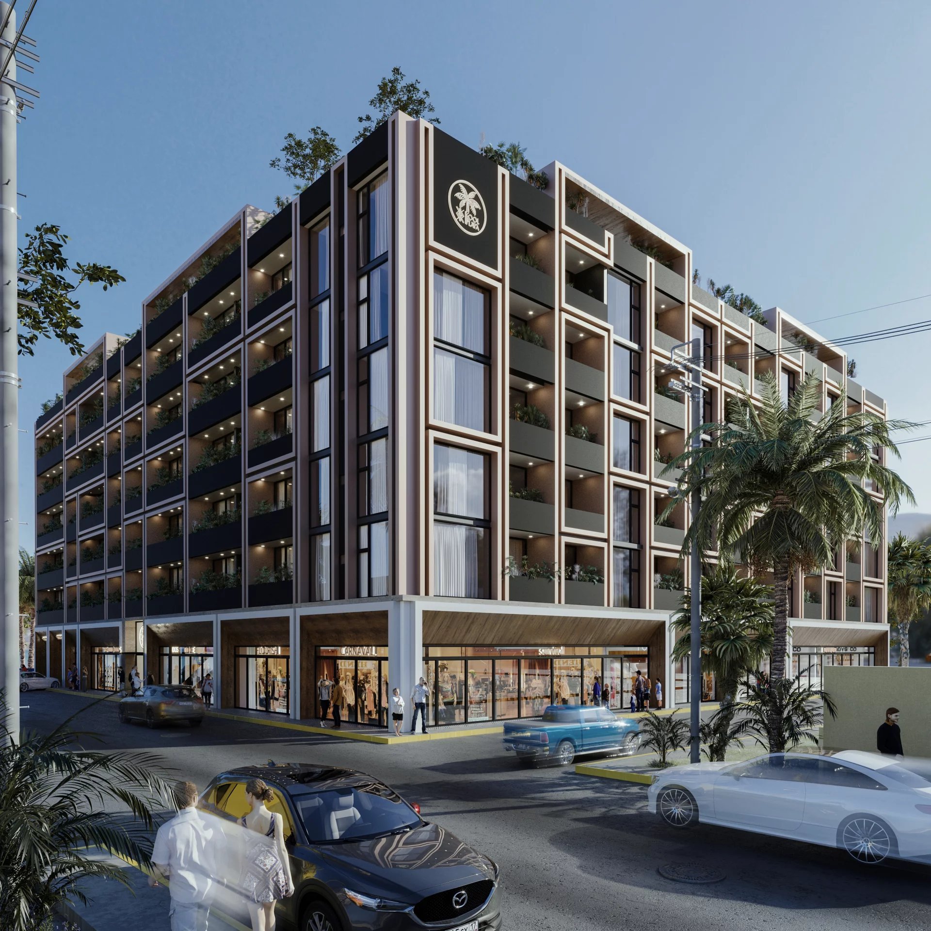 Estudio de inversión llave en mano | 1 km de la playa y Doble alberca | Playa del Carmen Centro