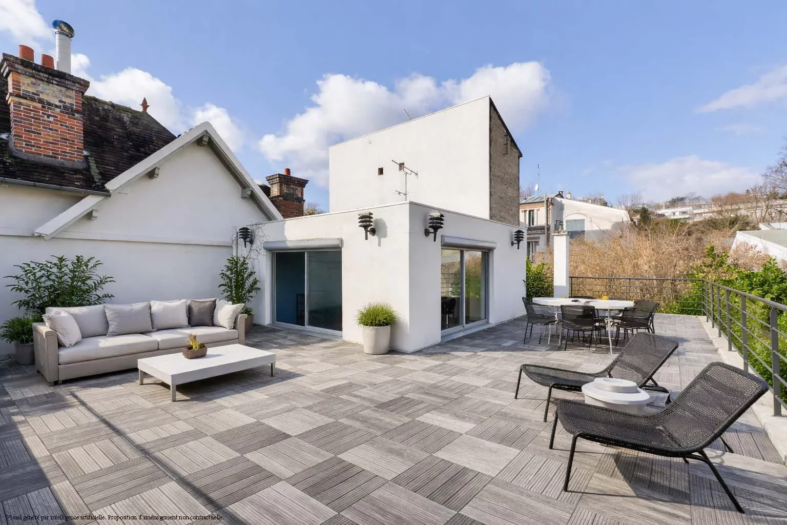 Suresnes - PARC DU CHATEAU - REPUBLIQUE