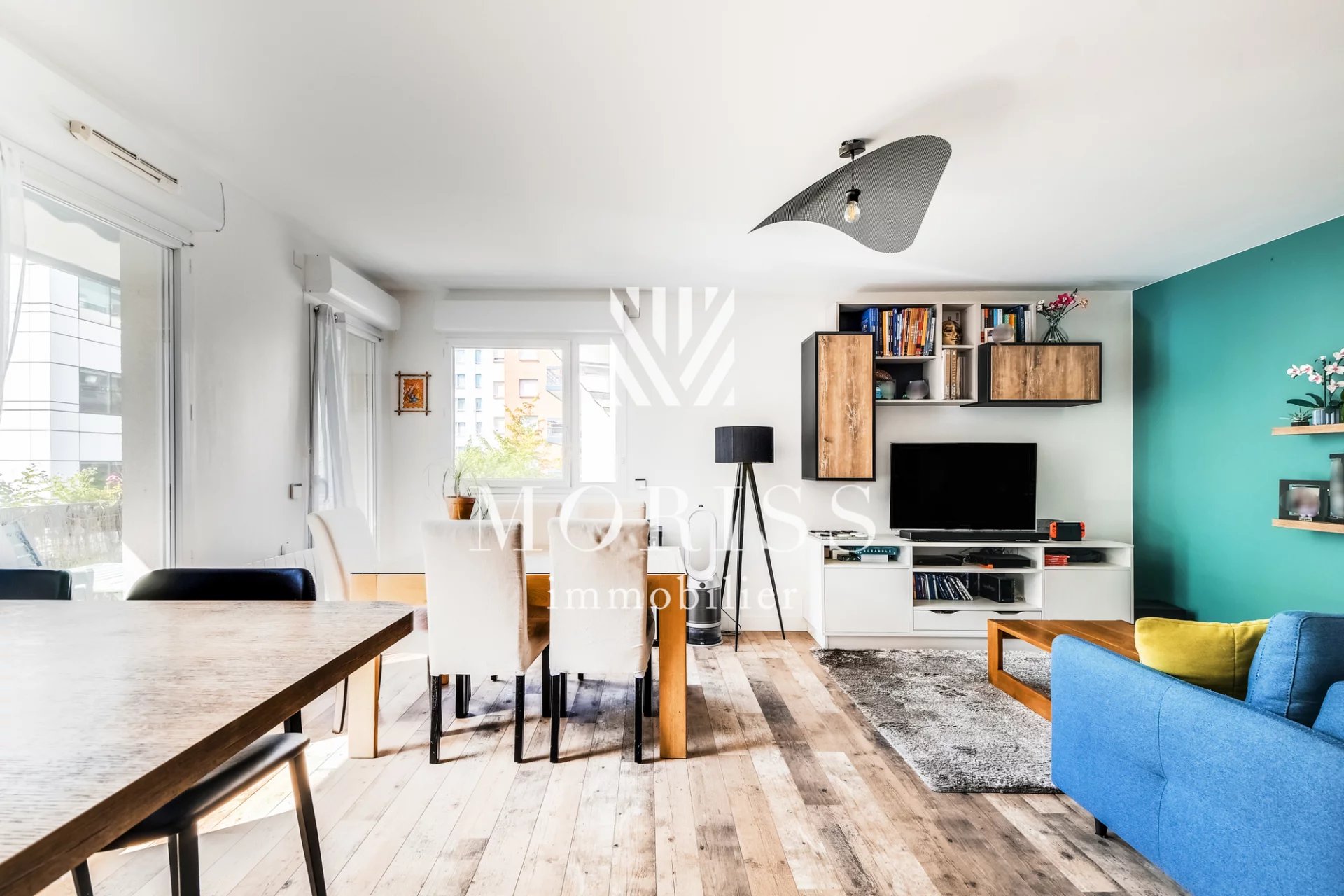 3 PIÈCES / 79m2 / TERRASSE / VUE COMPLETEMENT DEGAGÉE / LIGNE 14 - Image Array