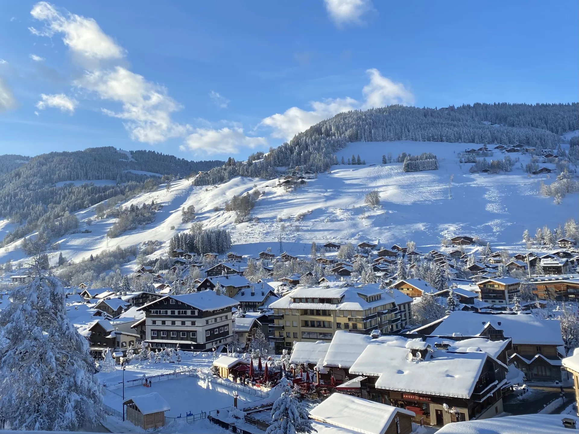 Chalet rare au coeur de Megève rénové à neuf - Vue panoramique & calme
