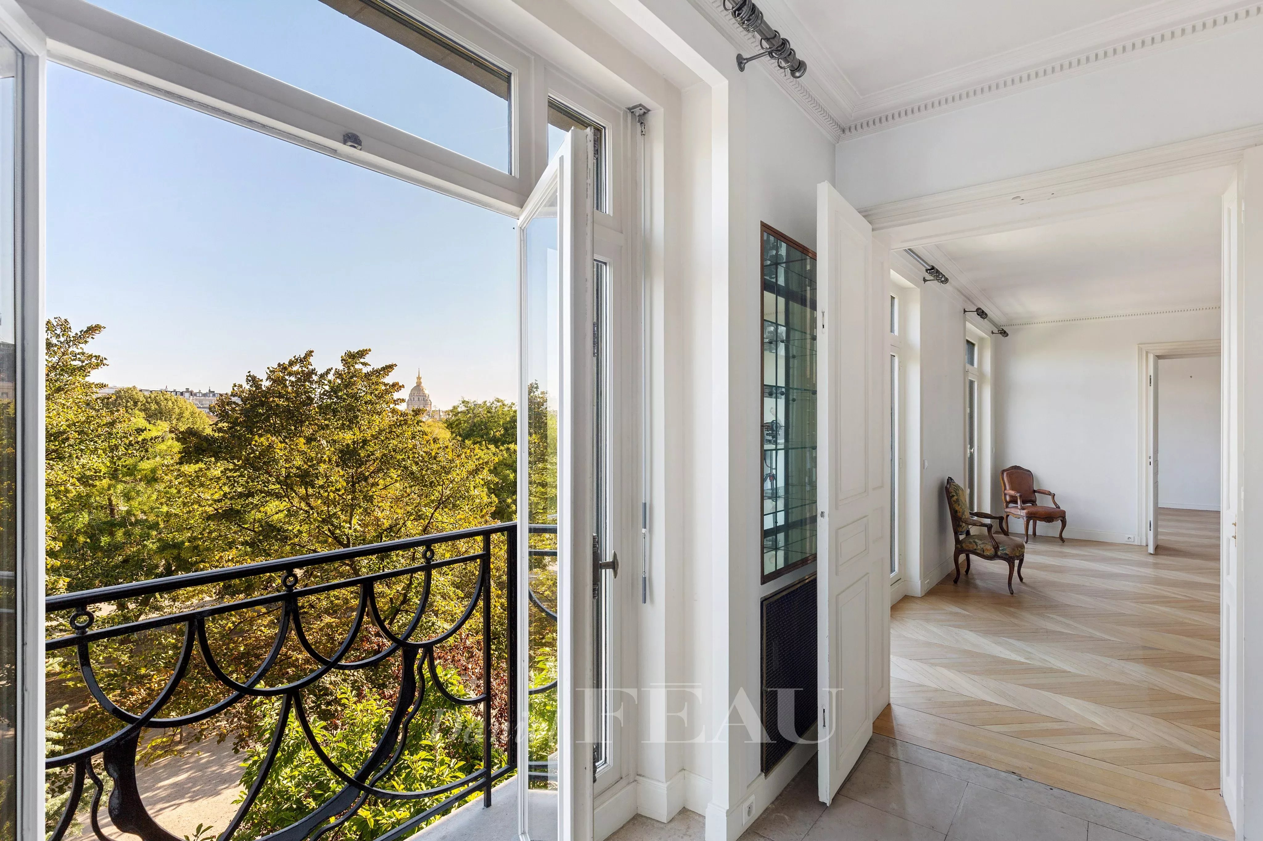vue de la salle à manger 