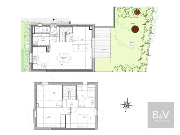 Contemporary 3-bedroom villa of 85 m² with garden - Close to beaches — photo 2