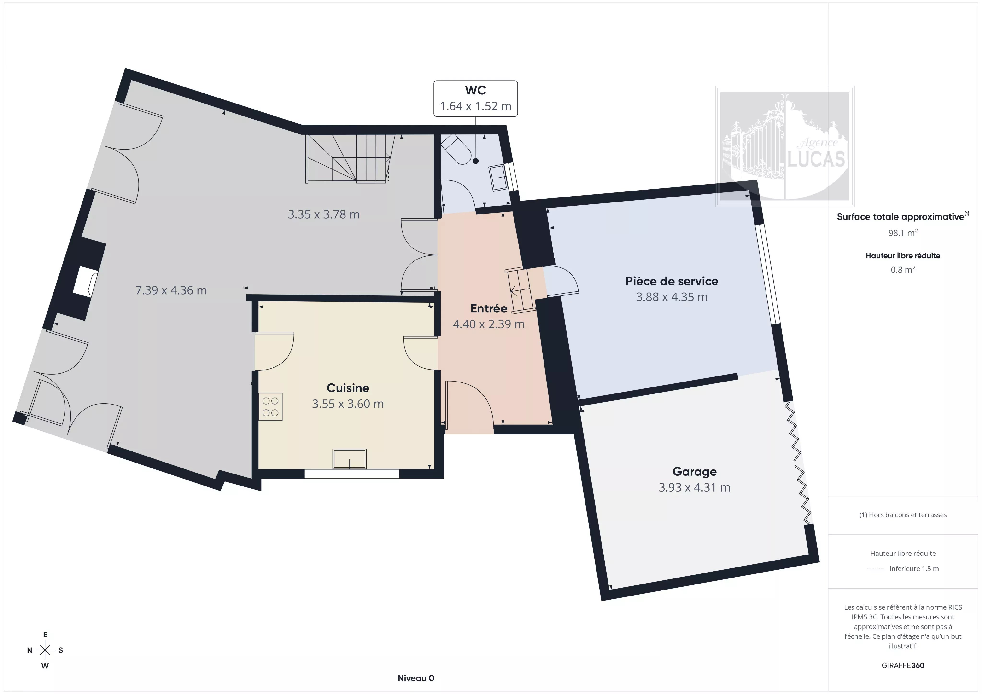 Maison familiale - Quartier du lac