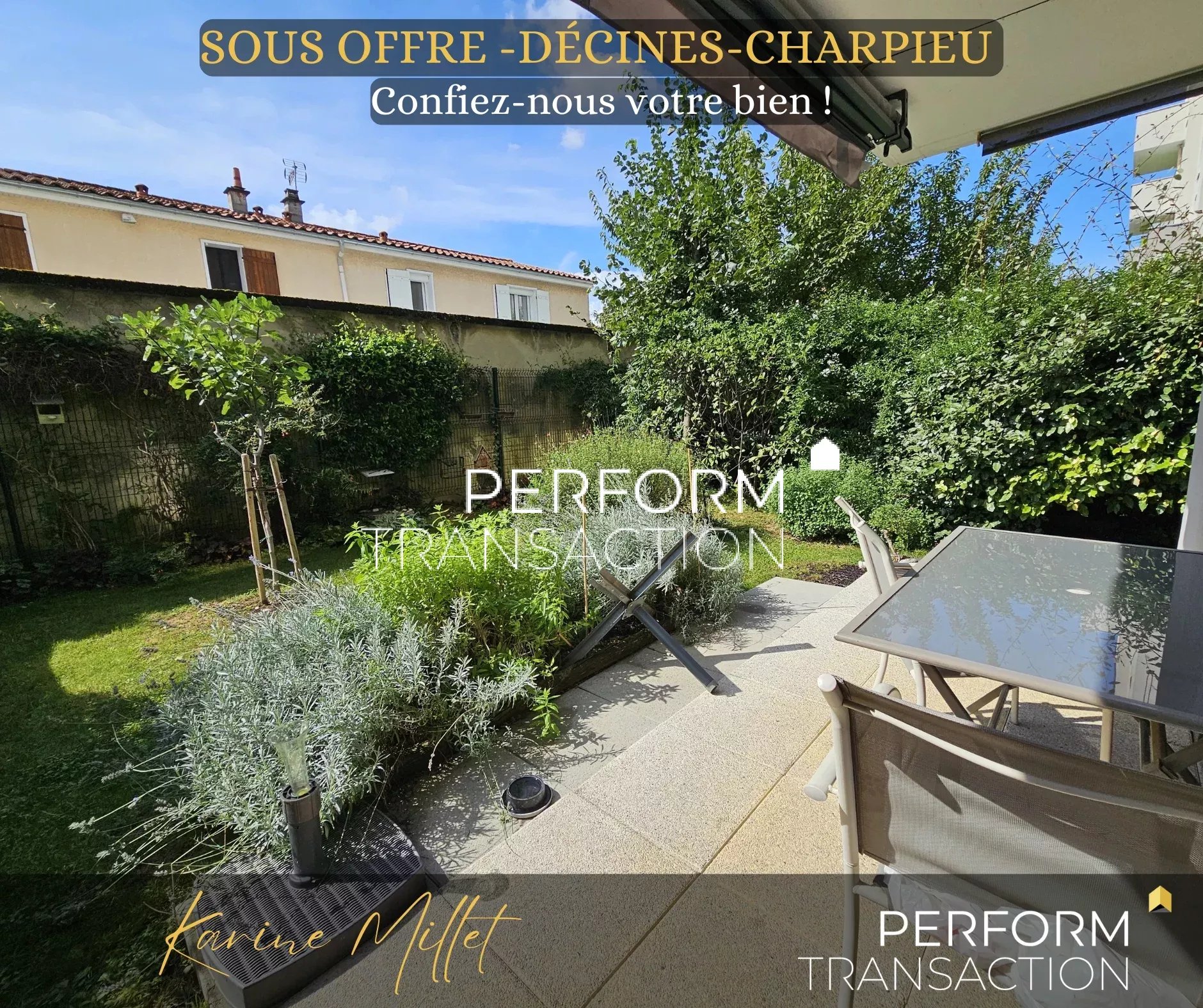 Studio 31m² avec jardin + Garage