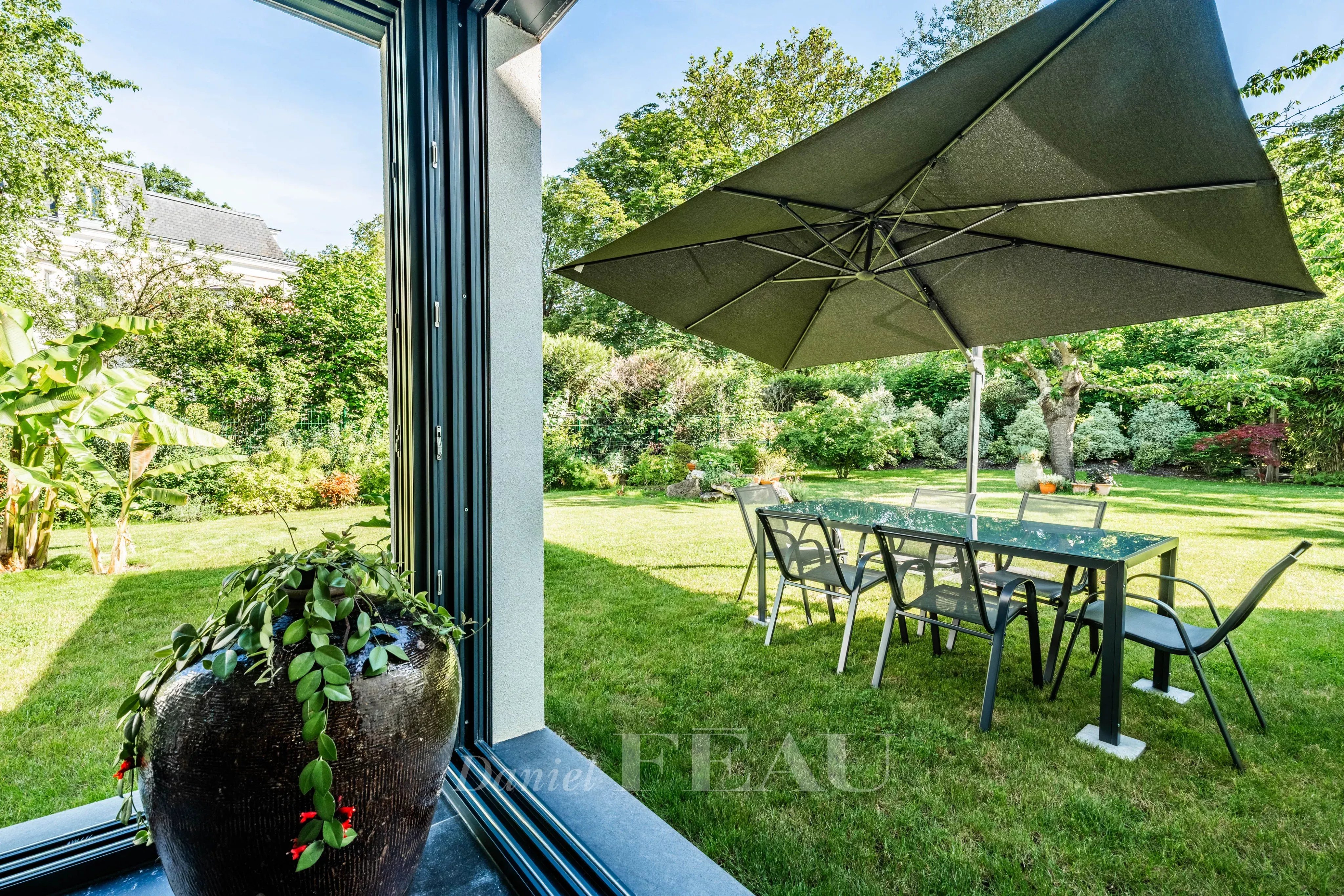 Accès jardin de plain pied