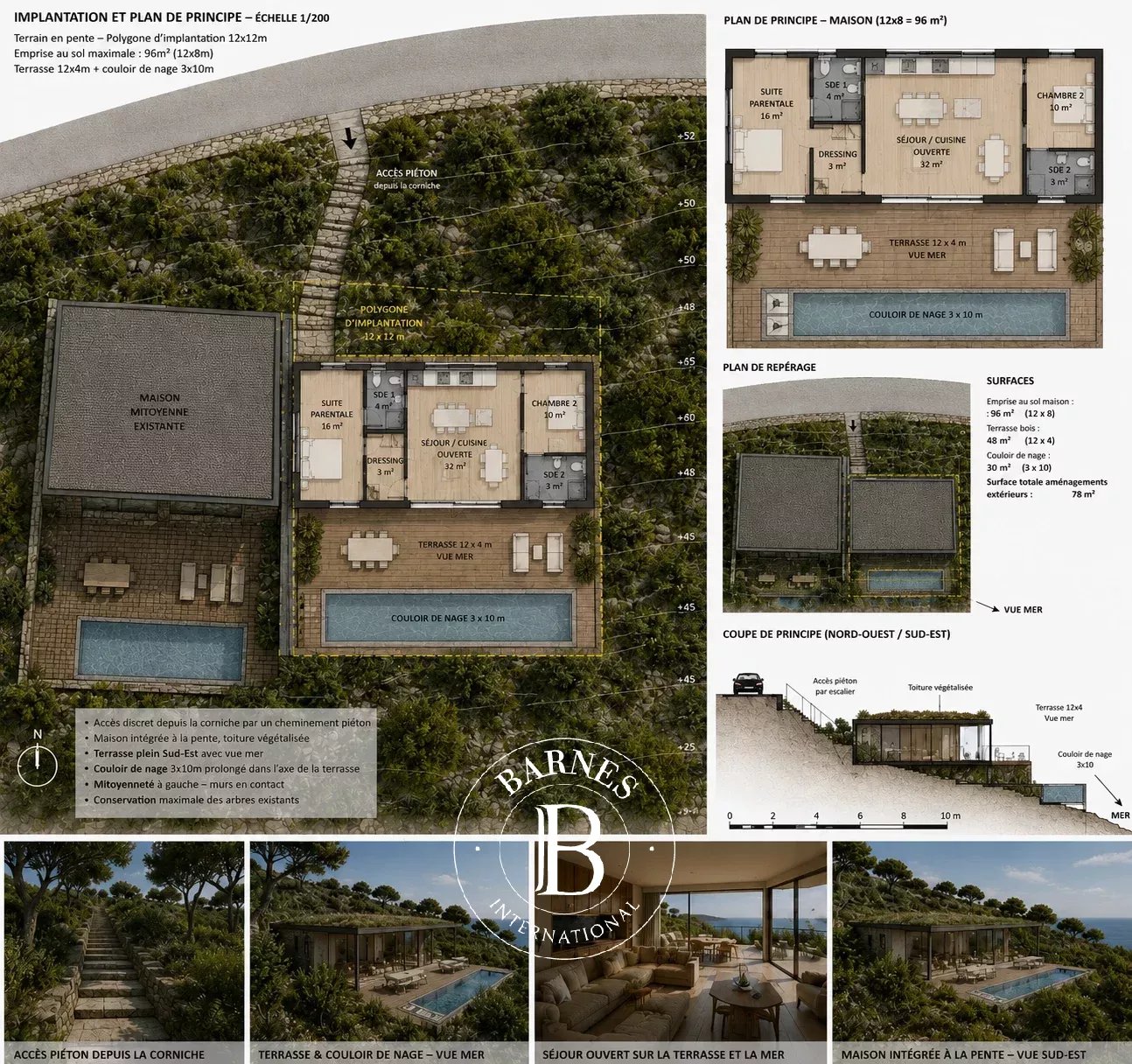 Terrain constructible Bormes-les-Mimosas  -  ref 86998017 (picture 3)